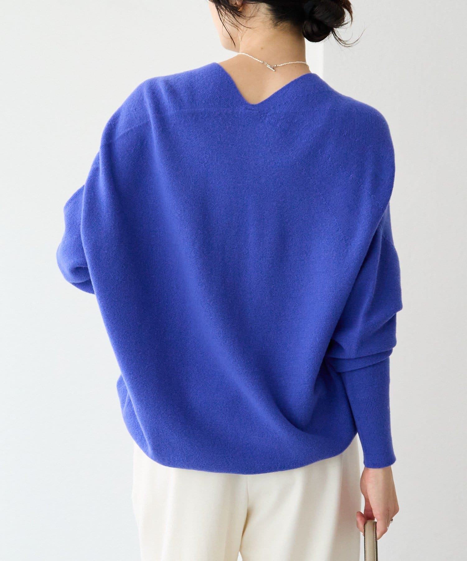 RIVE DROITE(リヴドロワ) 予約【美シルエット/新色追加/7色展開】ウール100NEWバックボリュームニット