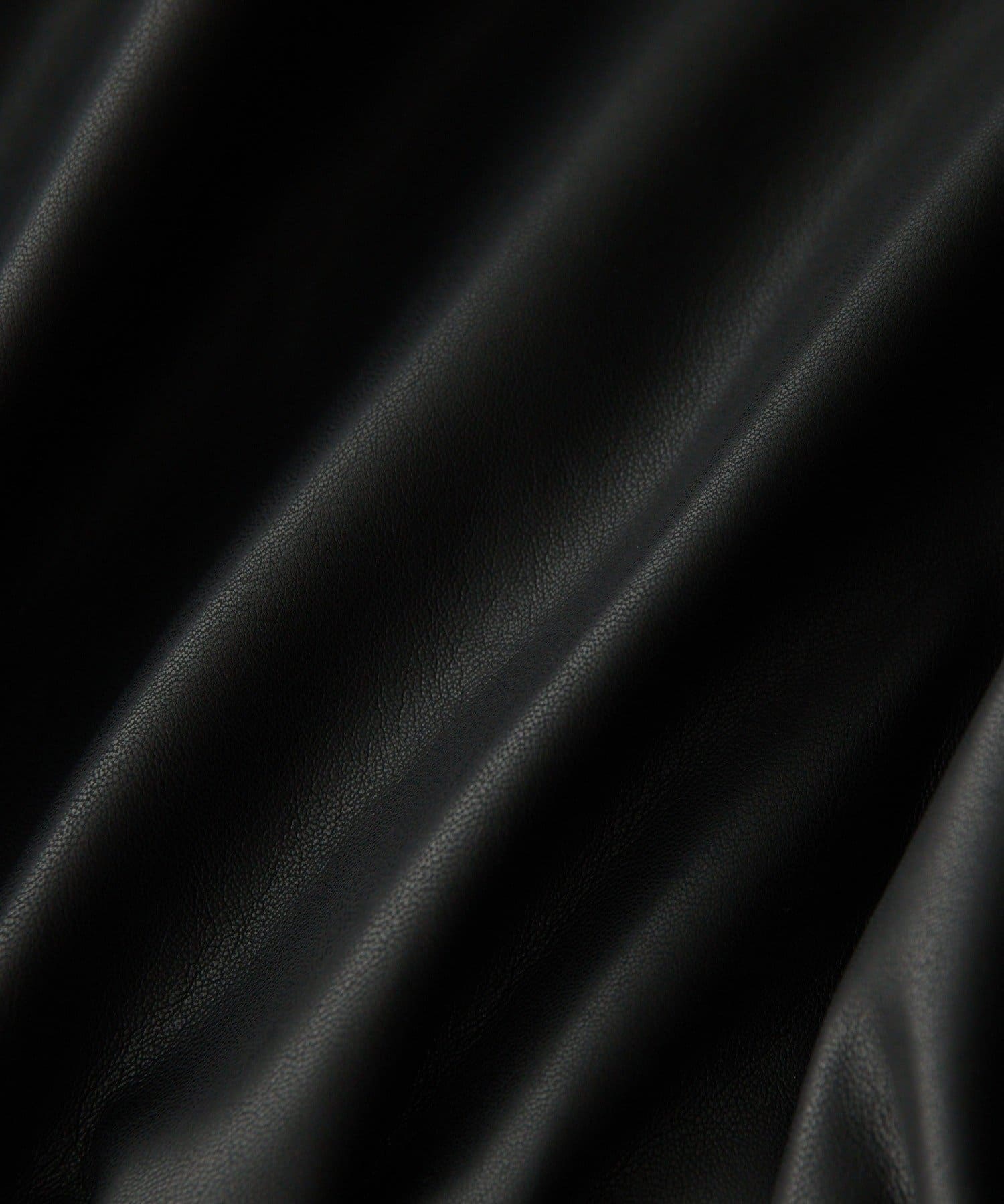 RIVE DROITE(リヴドロワ) 【洗練された着こなしに】合皮ブルゾン