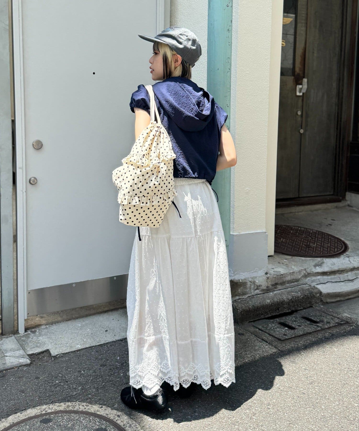 w closet(ダブルクローゼット) フーディーZIPブルゾン