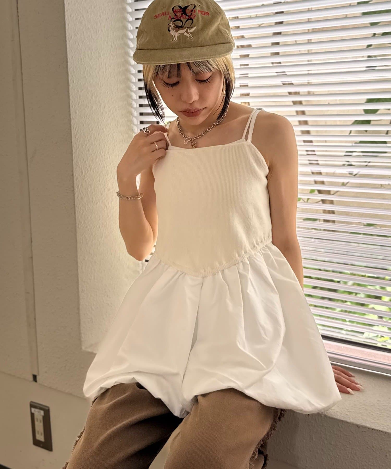 バルーンベアキャミ | w closet(ダブルクローゼット)レディース
