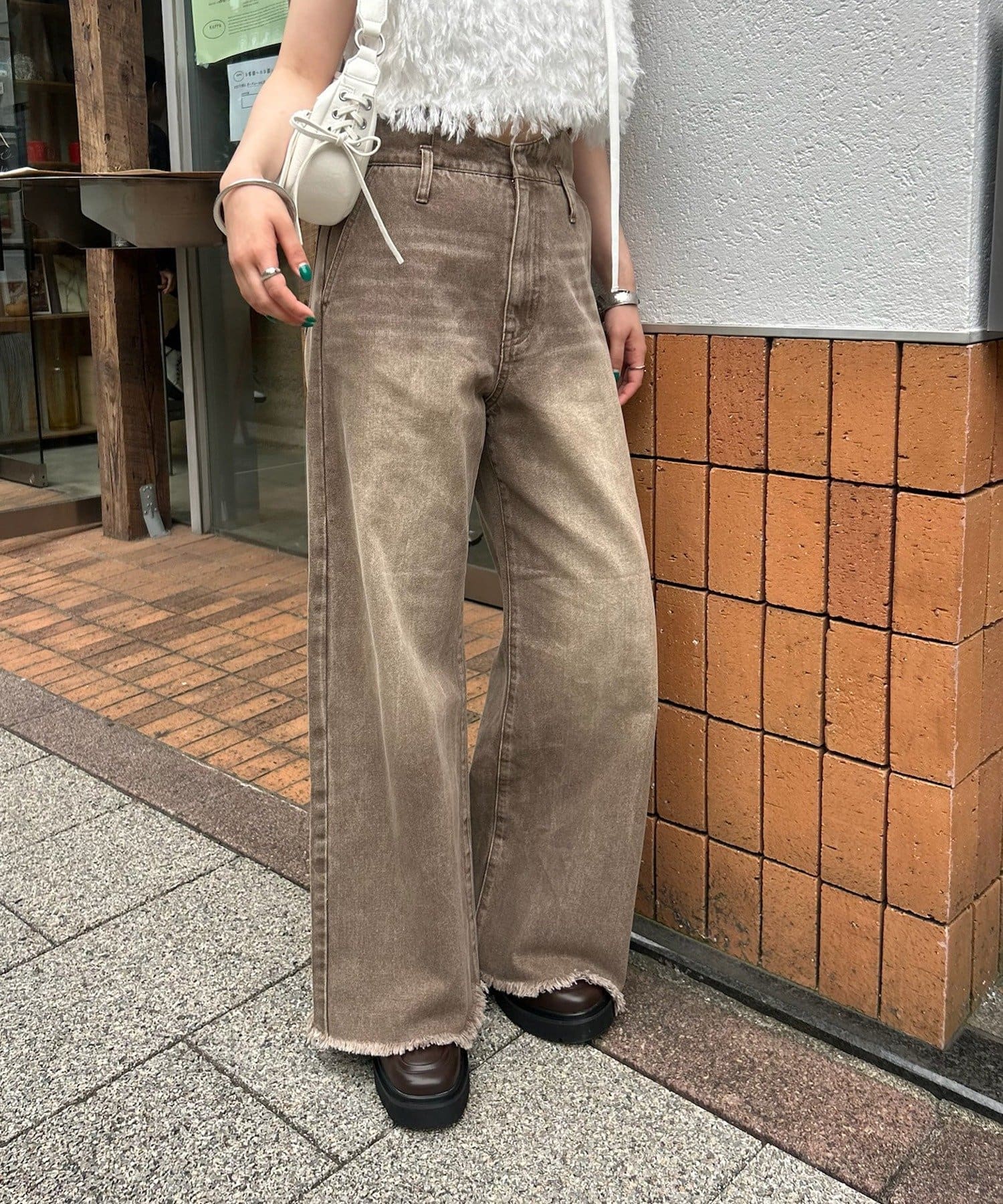 mysticの【3サイズ3色展開/AW新作デニム】ウェーブデニム
