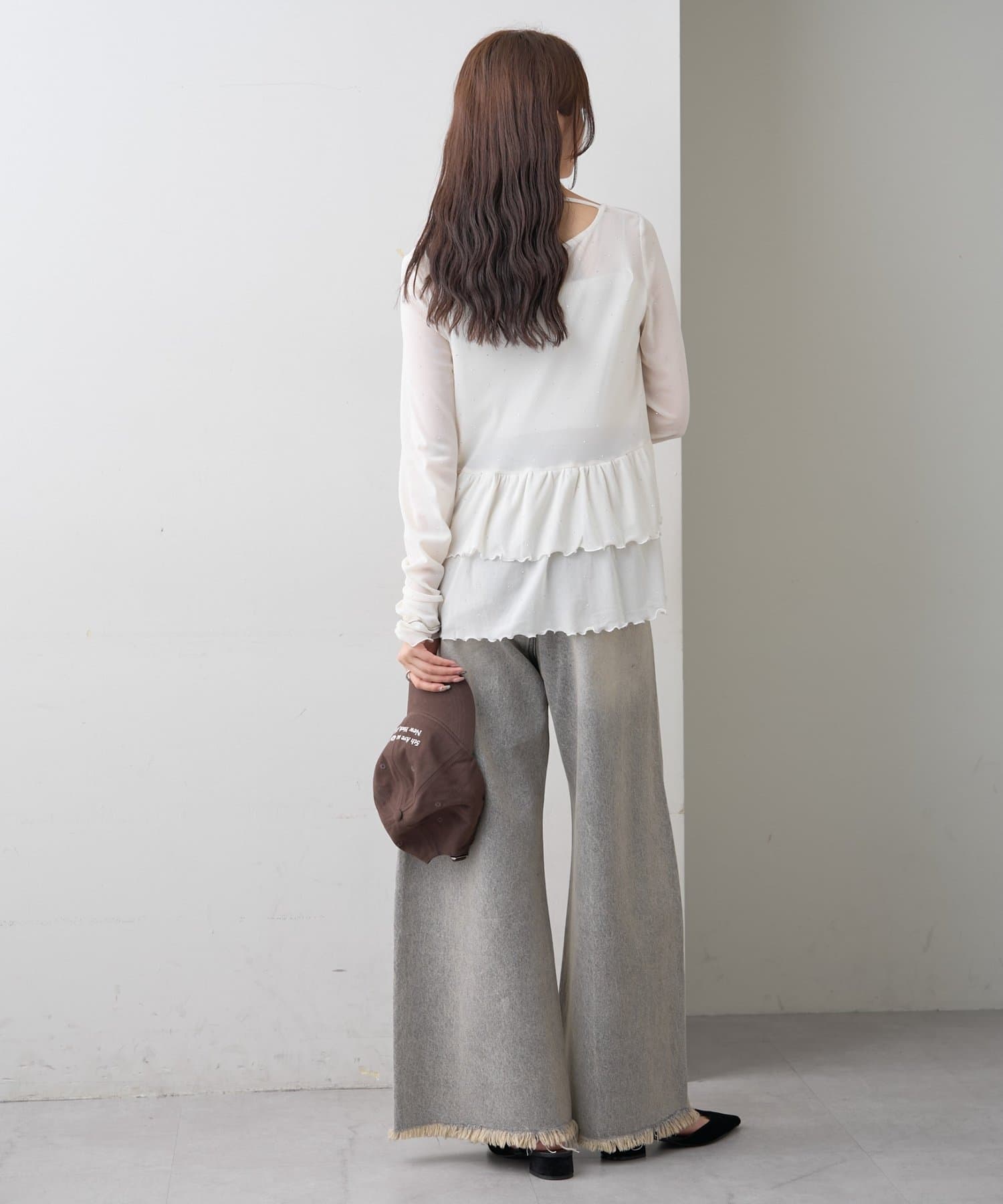 mystic(ミスティック) 【新色グレーが登場！/スタッフ所持率No.1/嬉しい4サイズ展開！】ウェーブデニム