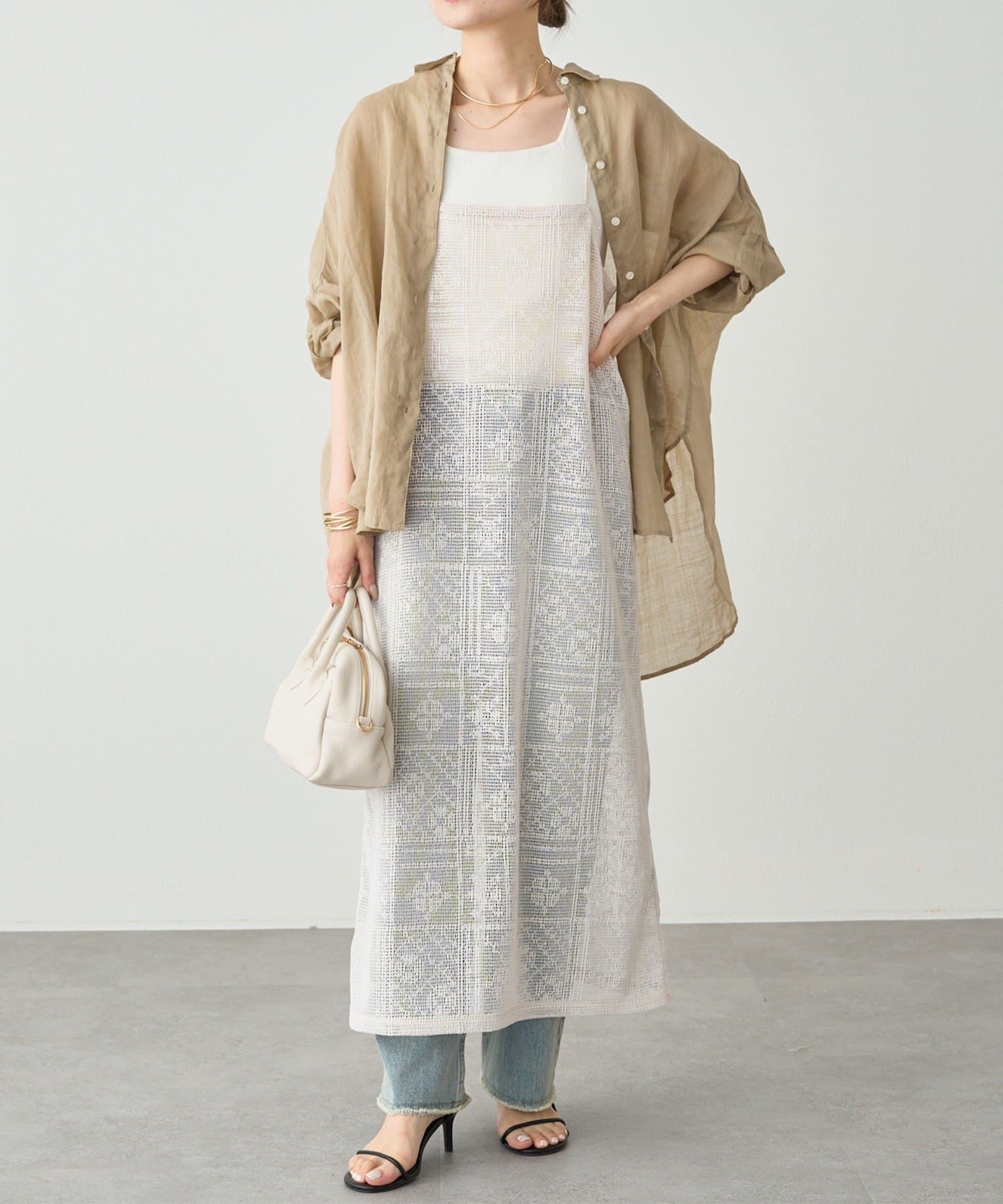 PUAL CE CIN　2025 SS collection 【レトロシック】ミニマルなデザインとソフトなクラフト感による洗練されたレトロスタイルと上品で心地良いテクスチャーを重ねたコンフォートスタイ