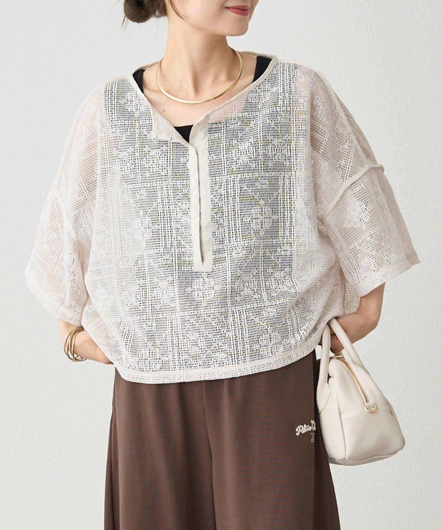 PUAL CE CIN　2025 SS collection 【レトロシック】ミニマルなデザインとソフトなクラフト感による洗練されたレトロスタイルと上品で心地良いテクスチャーを重ねたコンフォートスタイ