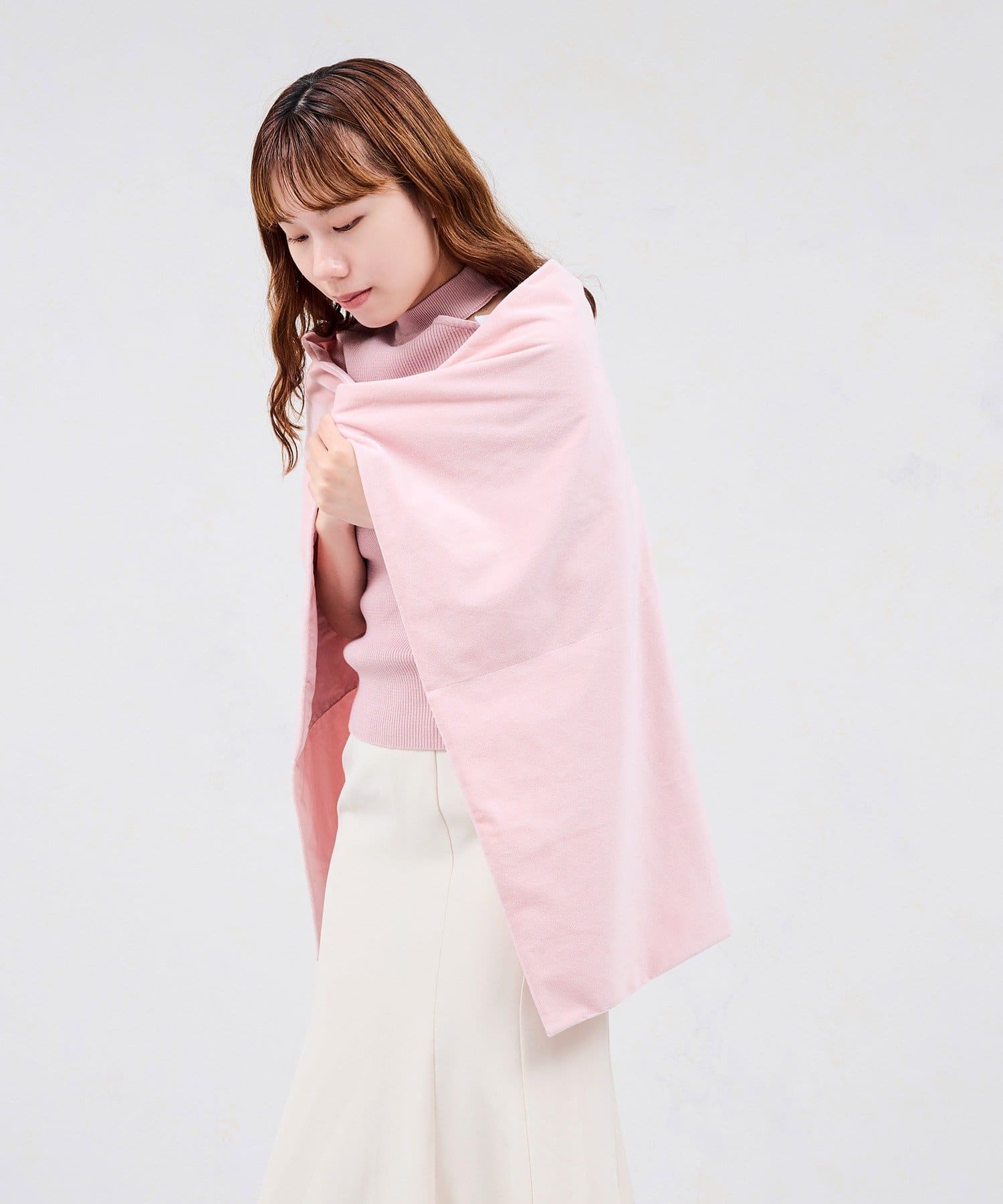 すしお AndA コラボ ブランケット (ピンク) コンパクトブランケット：70×100cm／推し活 | 3COINS(スリー