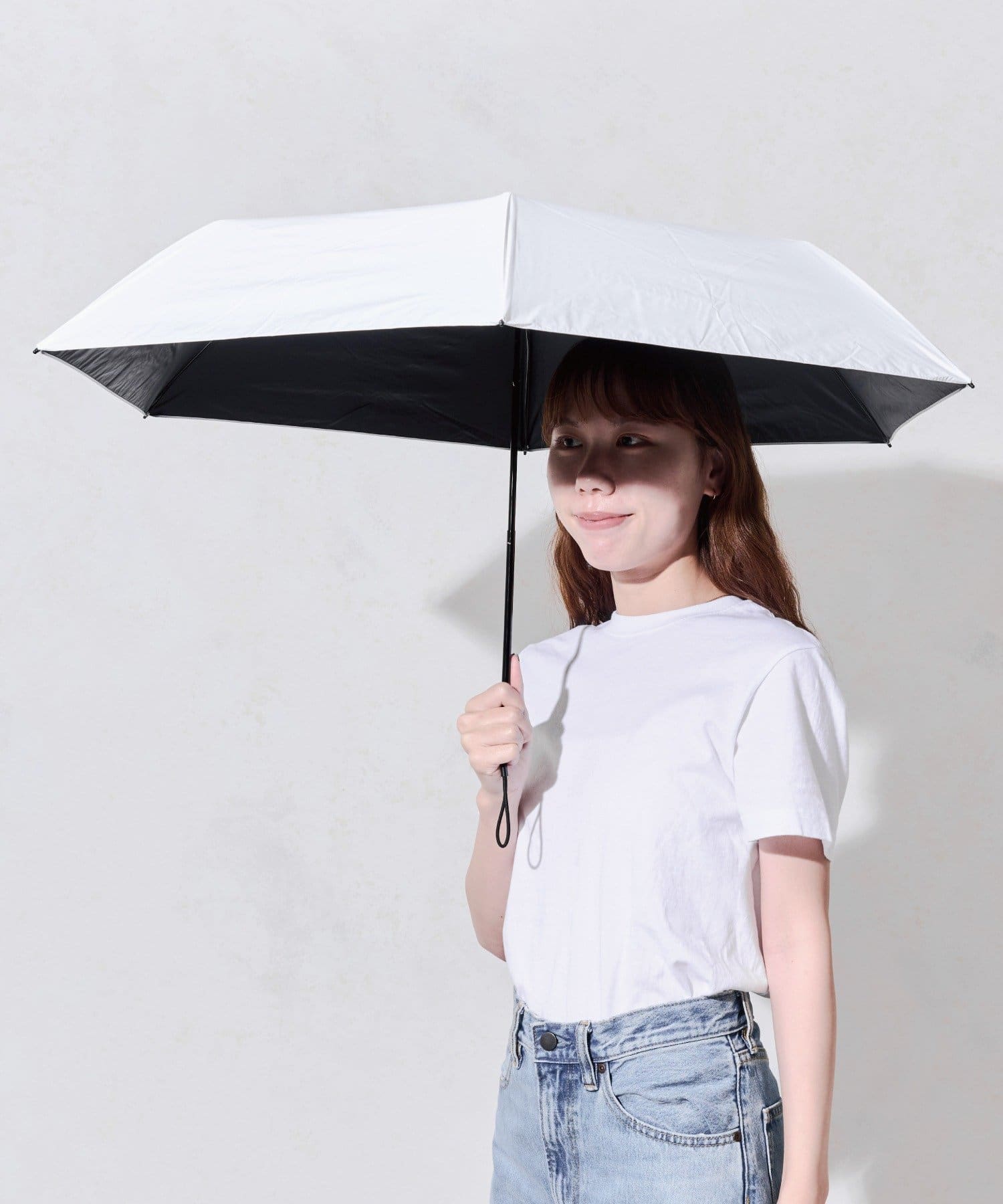 約200g》涼しい晴雨兼用折傘 | 3COINS(スリーコインズ)ライフ