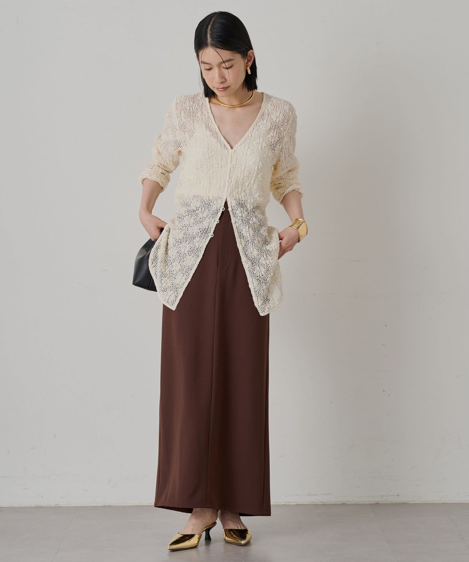 細見えも着心地も叶う】マキシスカート | LOUNGEDRESS(ラウンジ