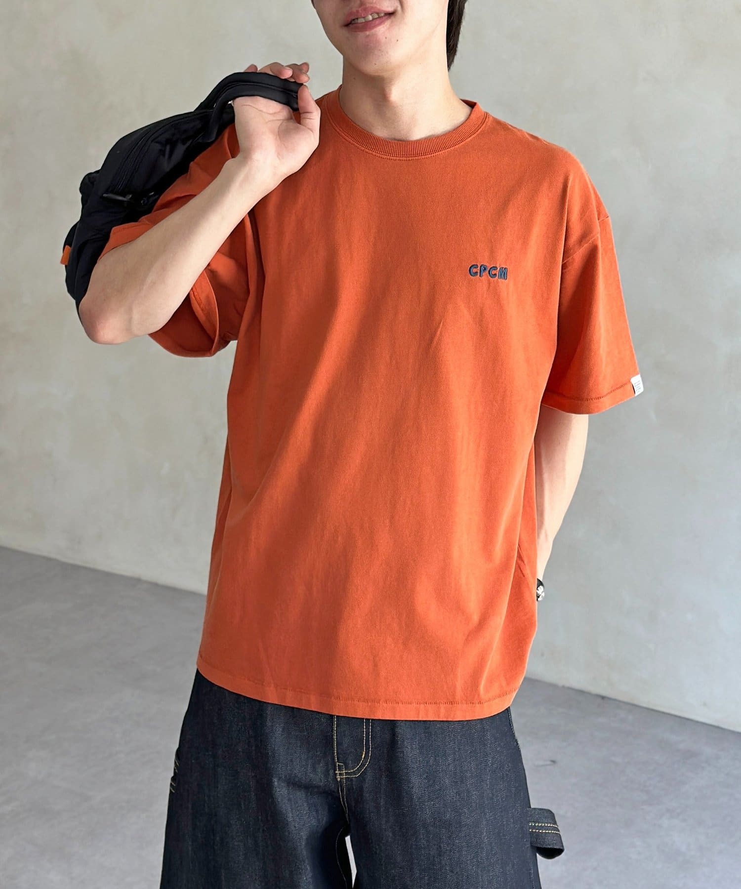 CPCM(シーピーシーエム) CPCM1ポイント刺繍T