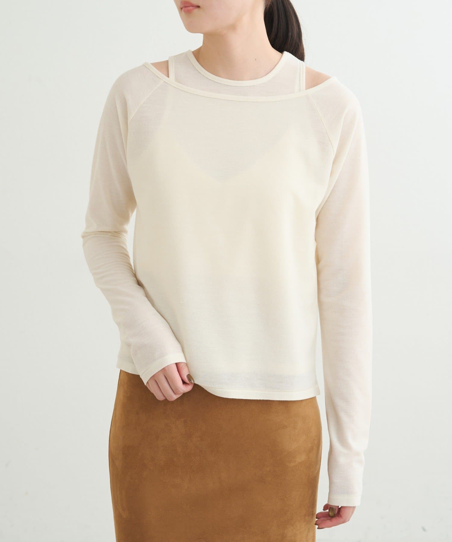 earthy_(アーシー) レイヤードトップス