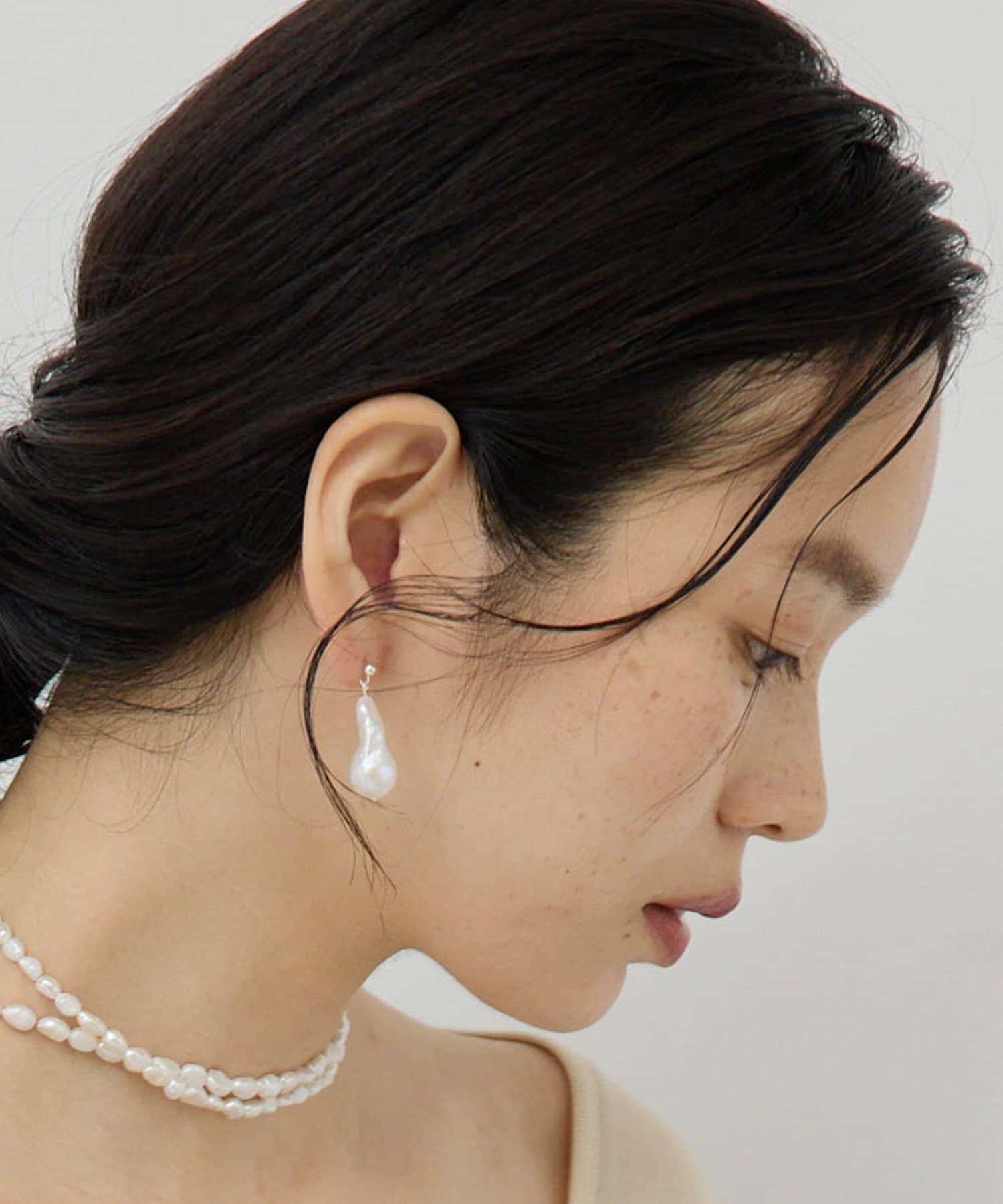 一点物✧オイスターパールピアス✧silver925 8/2(土) 販売開始!】【25th記念アイテム】【2.718】オイスター