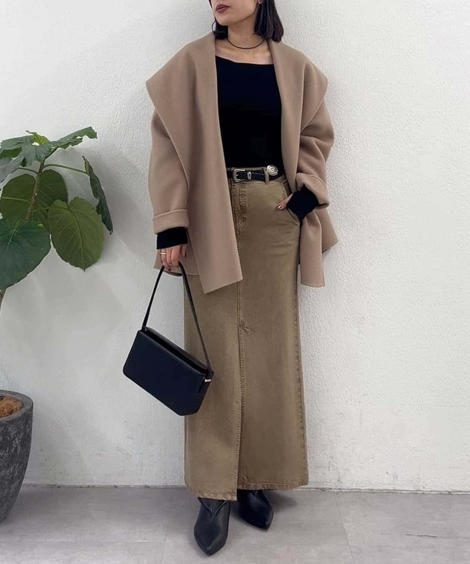 GALLARDAGALANTE(ガリャルダガランテ) 【新色/XSサイズ登場】【セットアップ対応】リヨセルスリットスカート