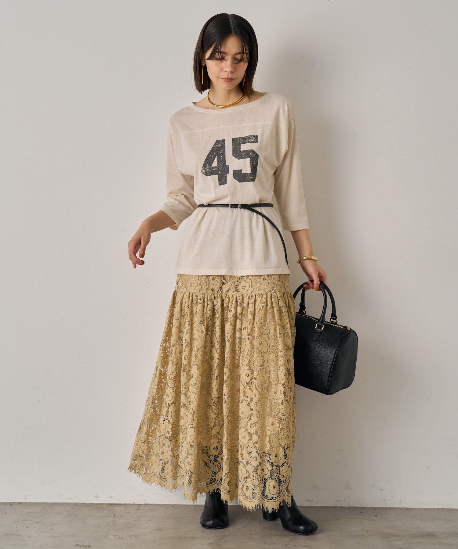 専用です。ラウンジドレスloungedress チュールプリーツスカート　タグ付 LOUNGEDRESS（ラウンジドレス）の「チュールフレアスカート