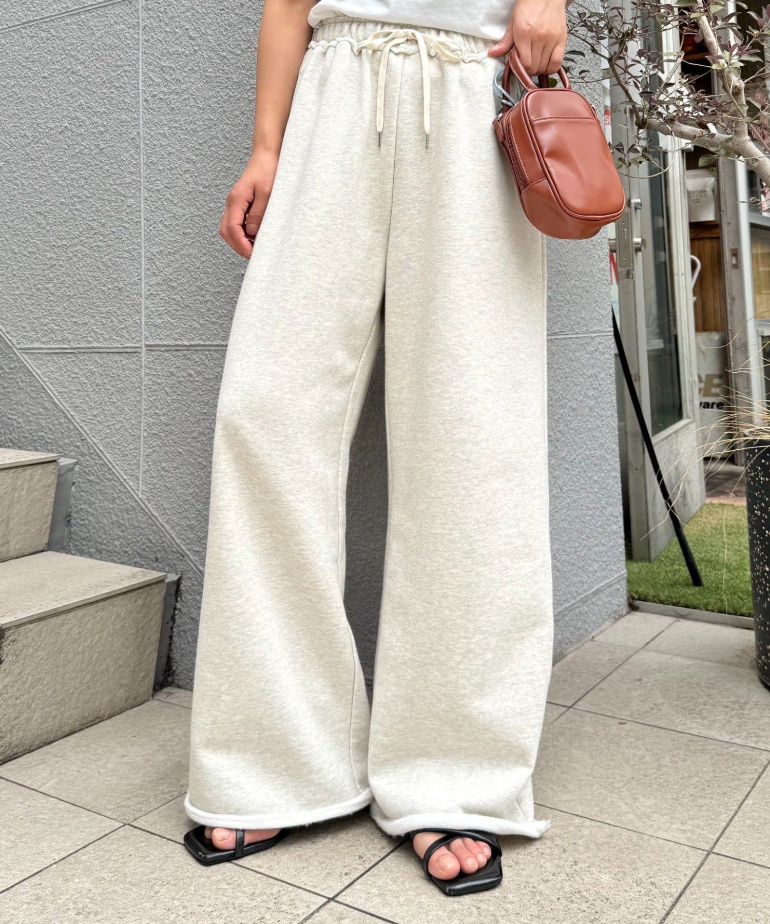 CIAOPANIC TYPY(チャオパニックティピー) 【新作人気総選挙2位！】裏毛ワイドスウェットパンツ/イージーパンツ