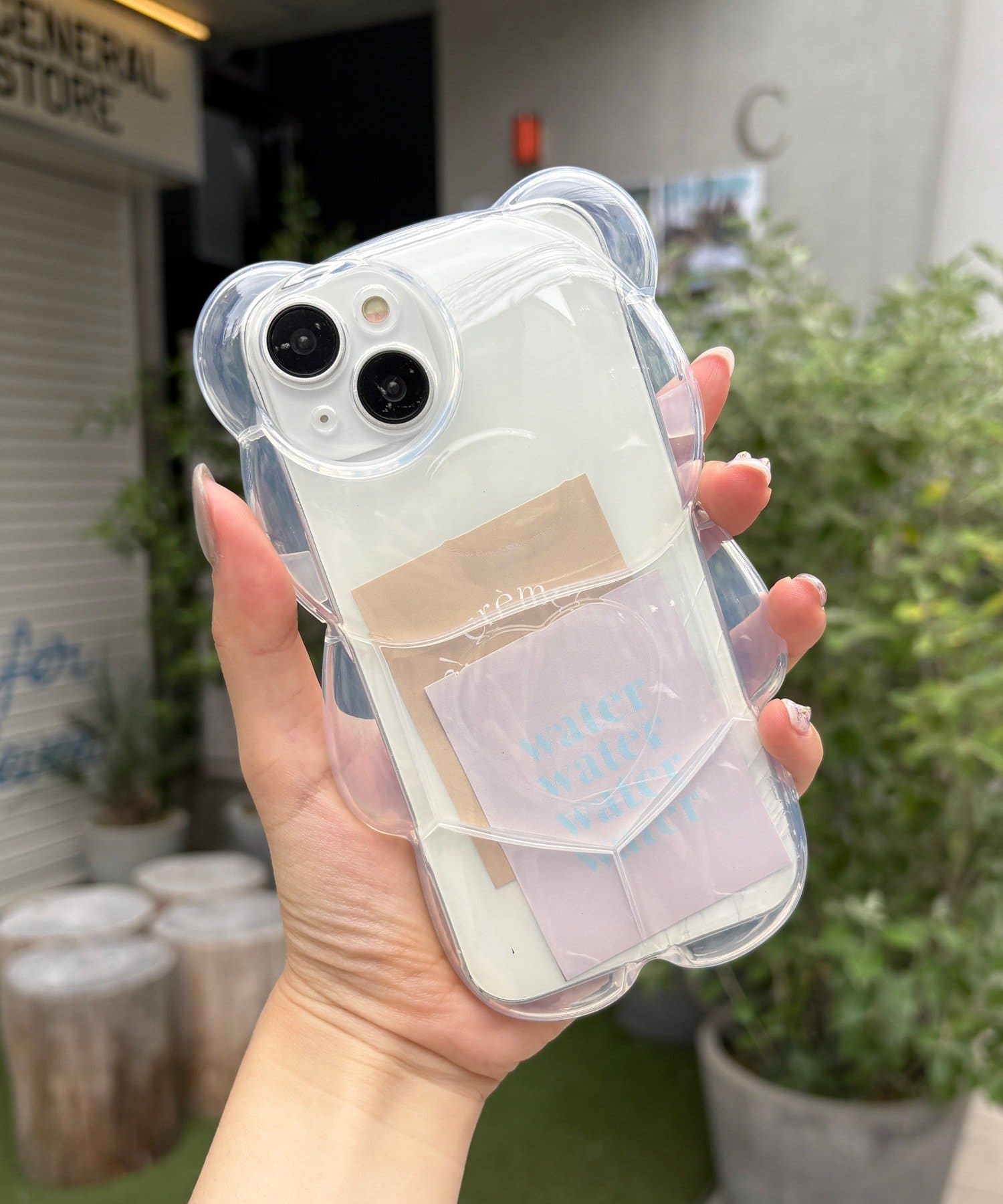 Lattice(ラティス) ベアスマホケース(iPhone13/14)