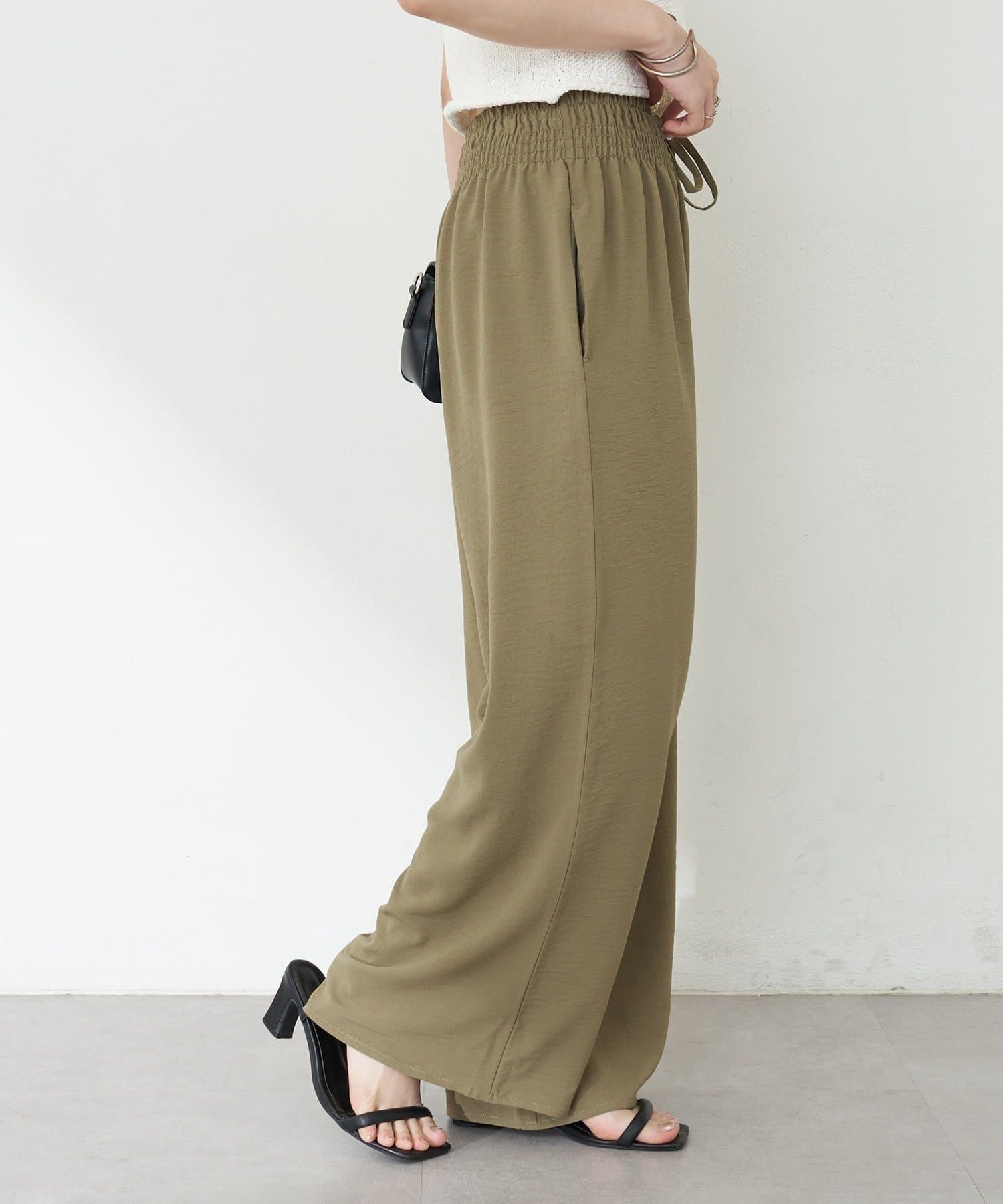 RMAF】接触冷感イージーパンツ | NICE CLAUP / OLIVE des OLIVE OUTLET