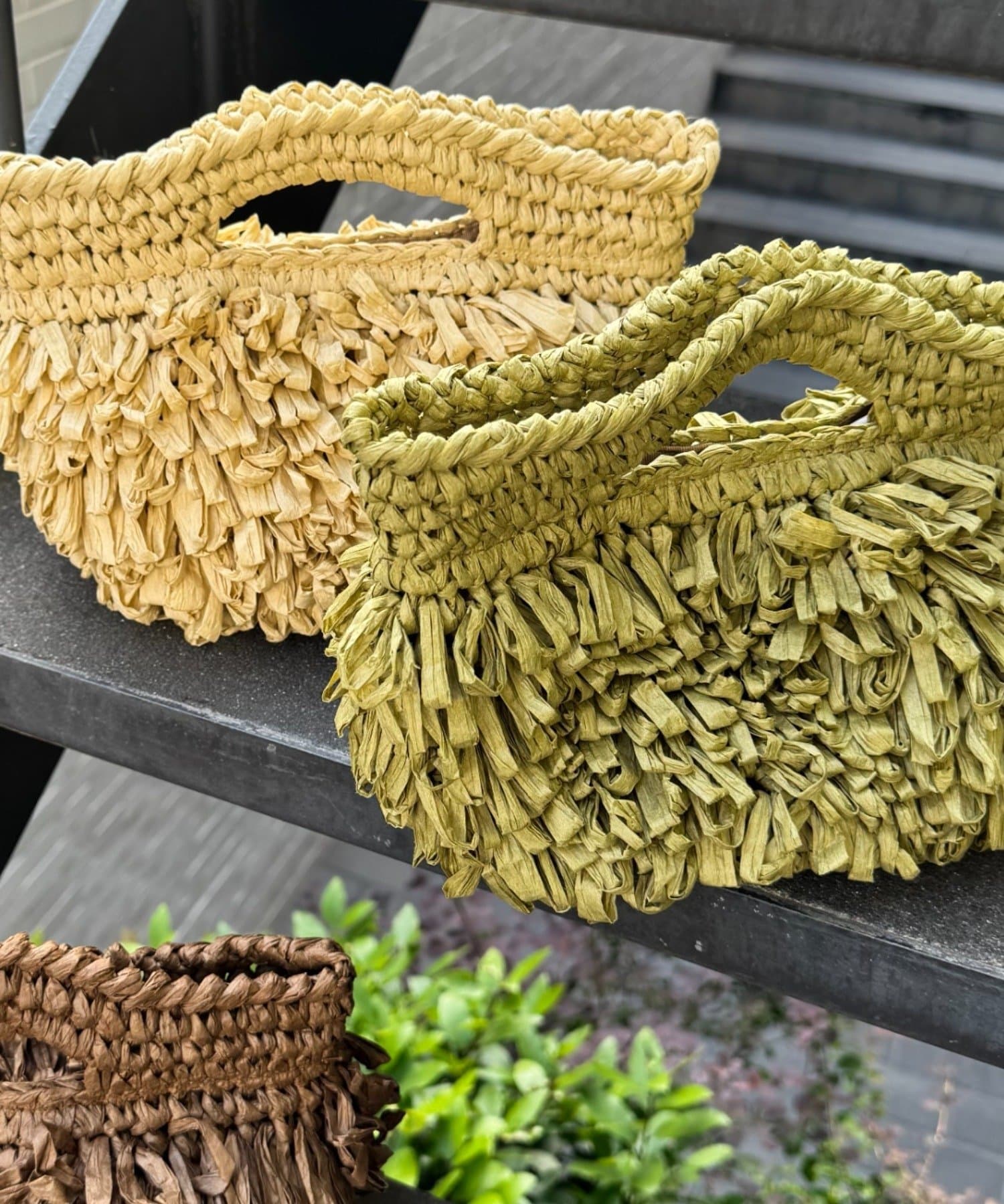 CIAOPANIC TYPY(チャオパニックティピー) 【Aguni】ペーパーフリンジBAG