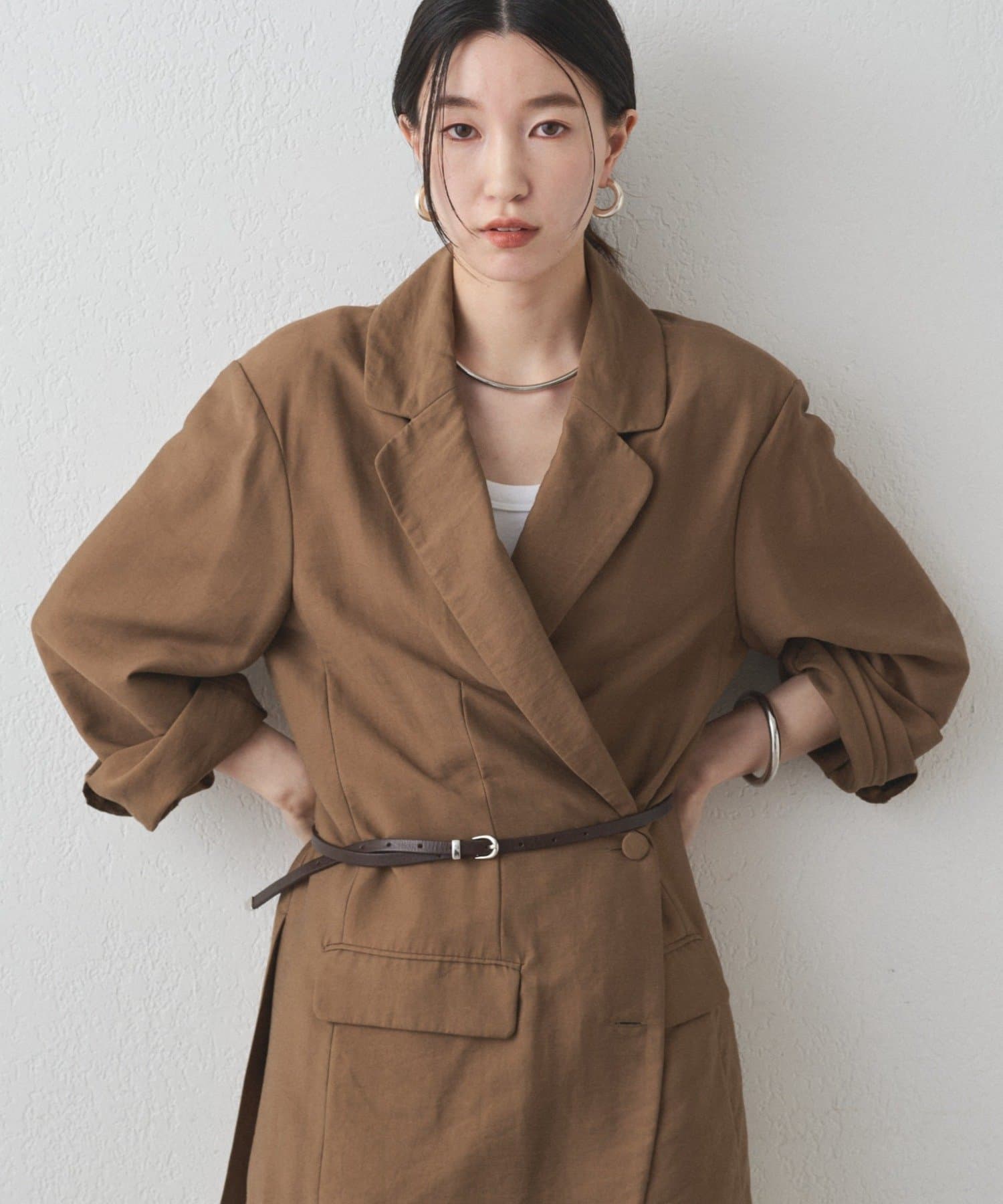LOUNGEDRESS(ラウンジドレス) カシュクールオーバージャケット