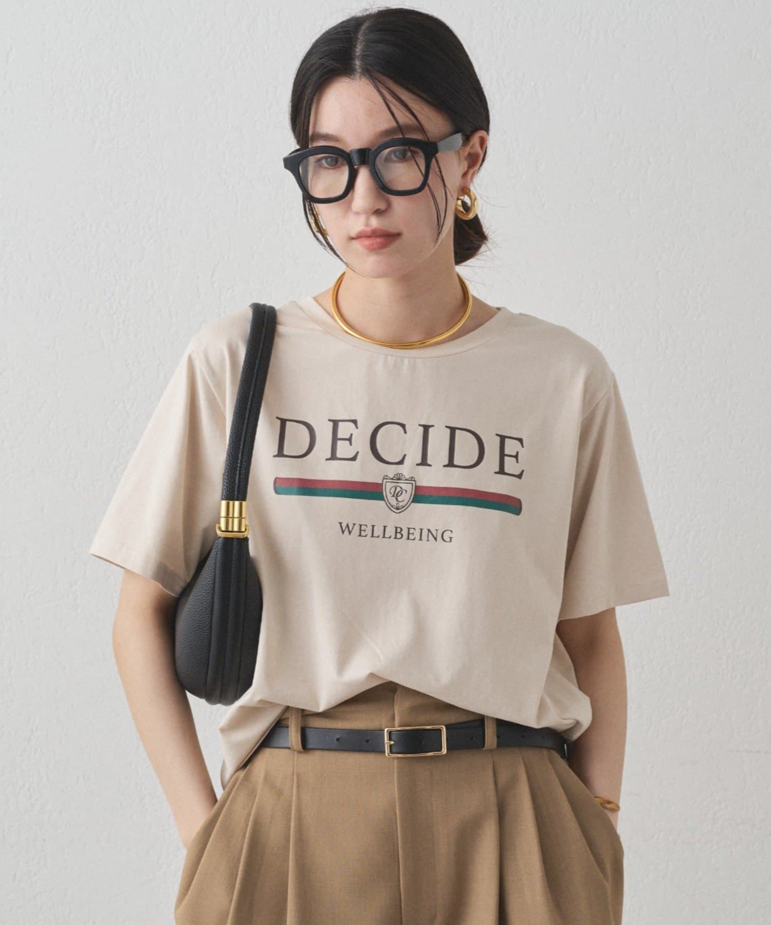 LOUNGEDRESS(ラウンジドレス) エンブレムロゴTシャツ