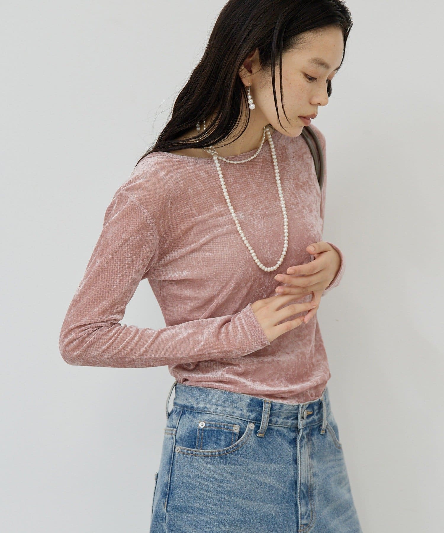 メッシュフロッキーロンT | GALLARDAGALANTE(ガリャルダ