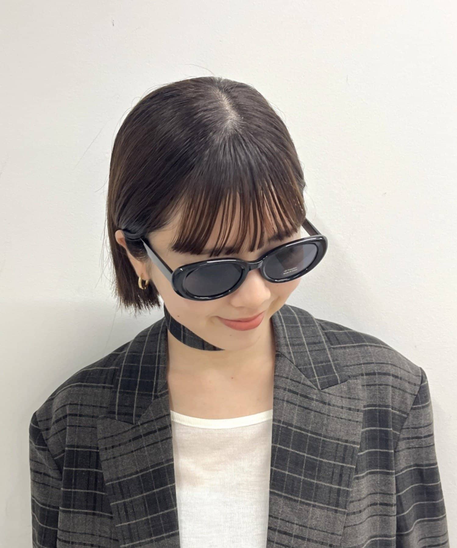 Omekashi(オメカシ) オーバルサングラス