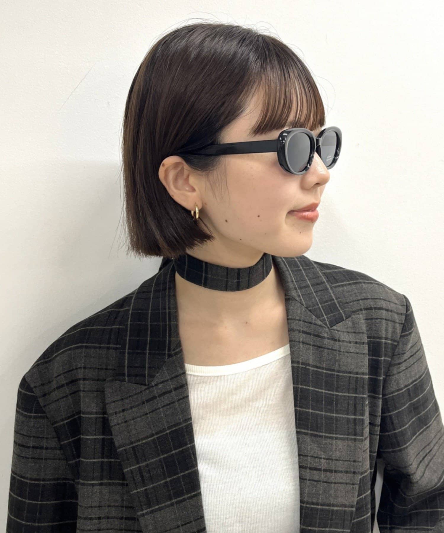Omekashi(オメカシ) オーバルサングラス