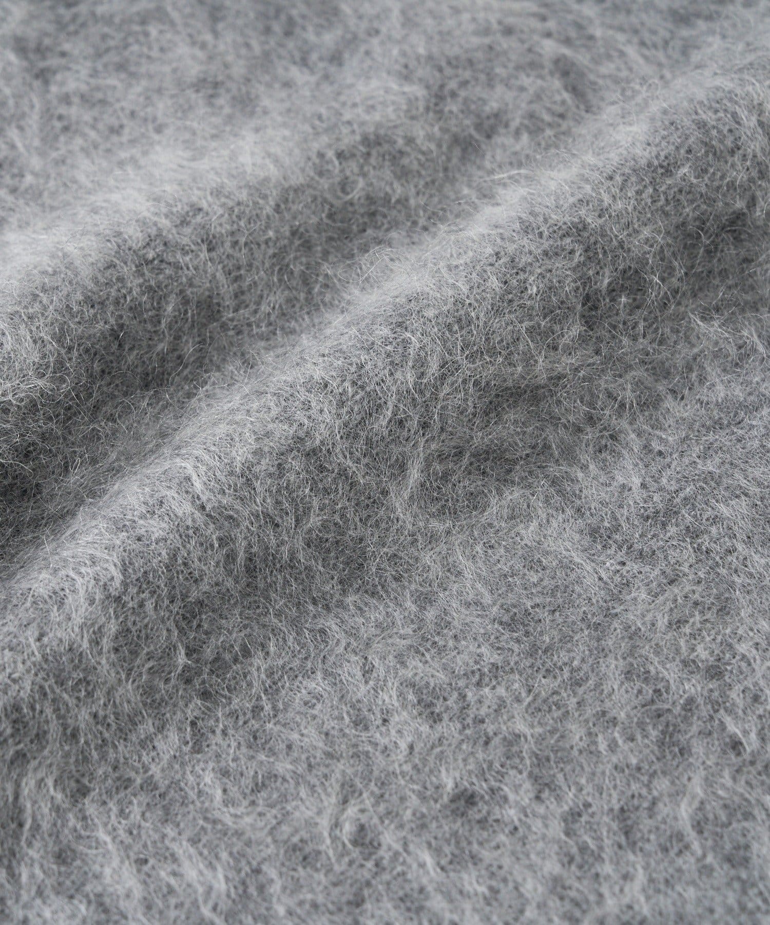 RIVE DROITE(リヴドロワ) 【ヘアリーな質感】起毛ウールサイドスリットニット