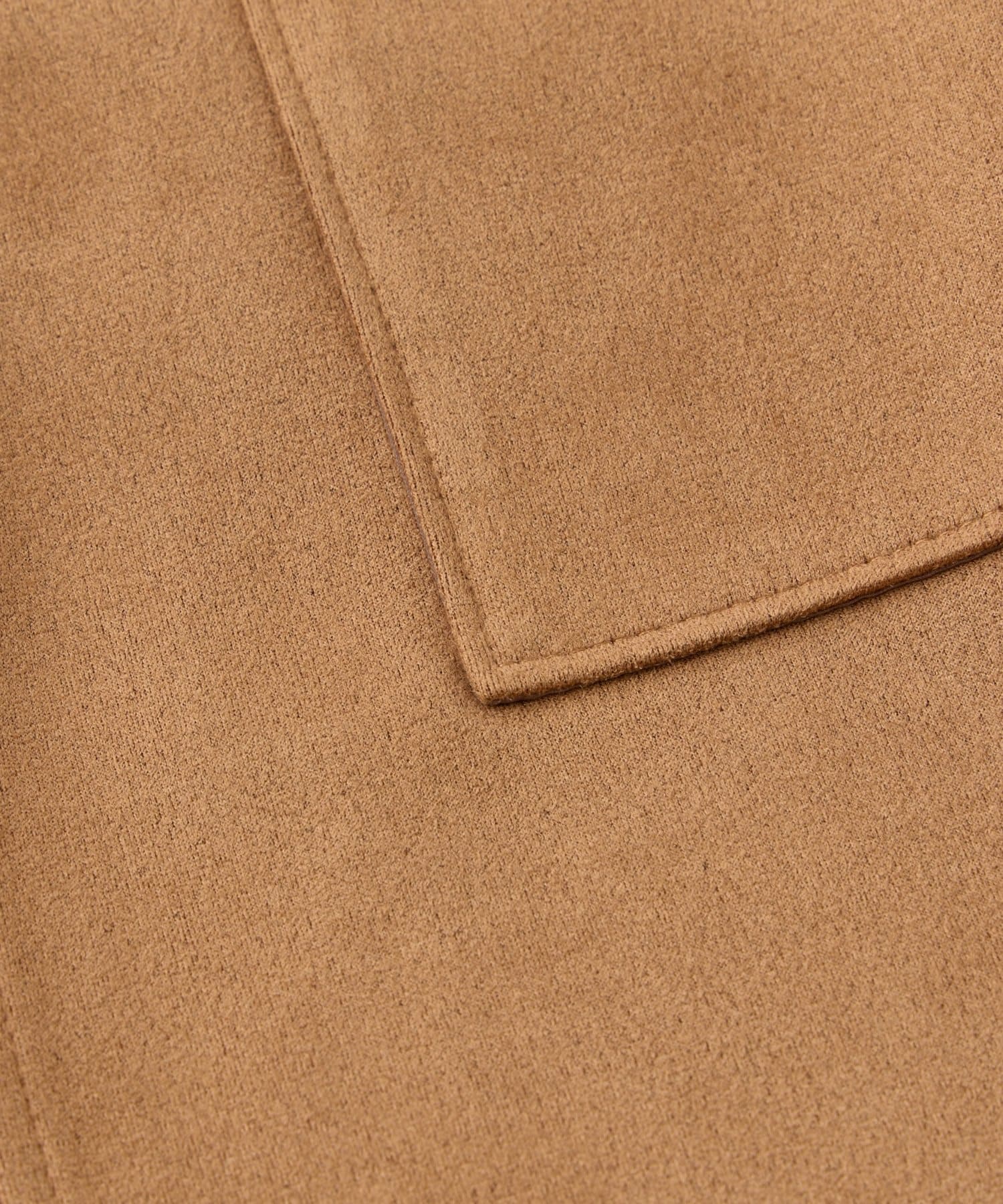 un dix cors(アンディコール) 《女性らしい上品シルエット》マシュマロスエードナロースカート