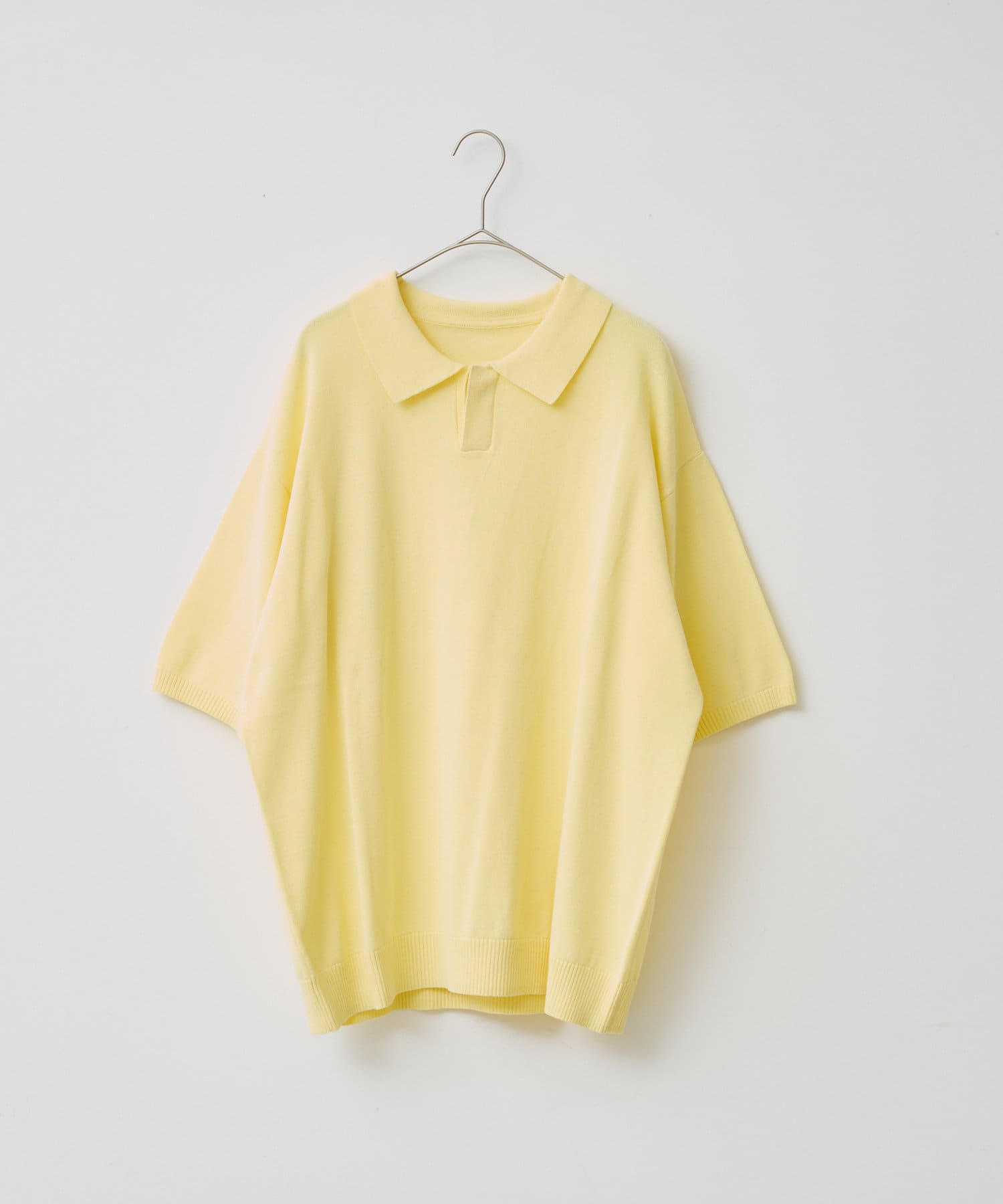 OUTLET(アウトレット) 【Kastane】【WHIMSIC】ファインニットショートスリーブポロシャツ