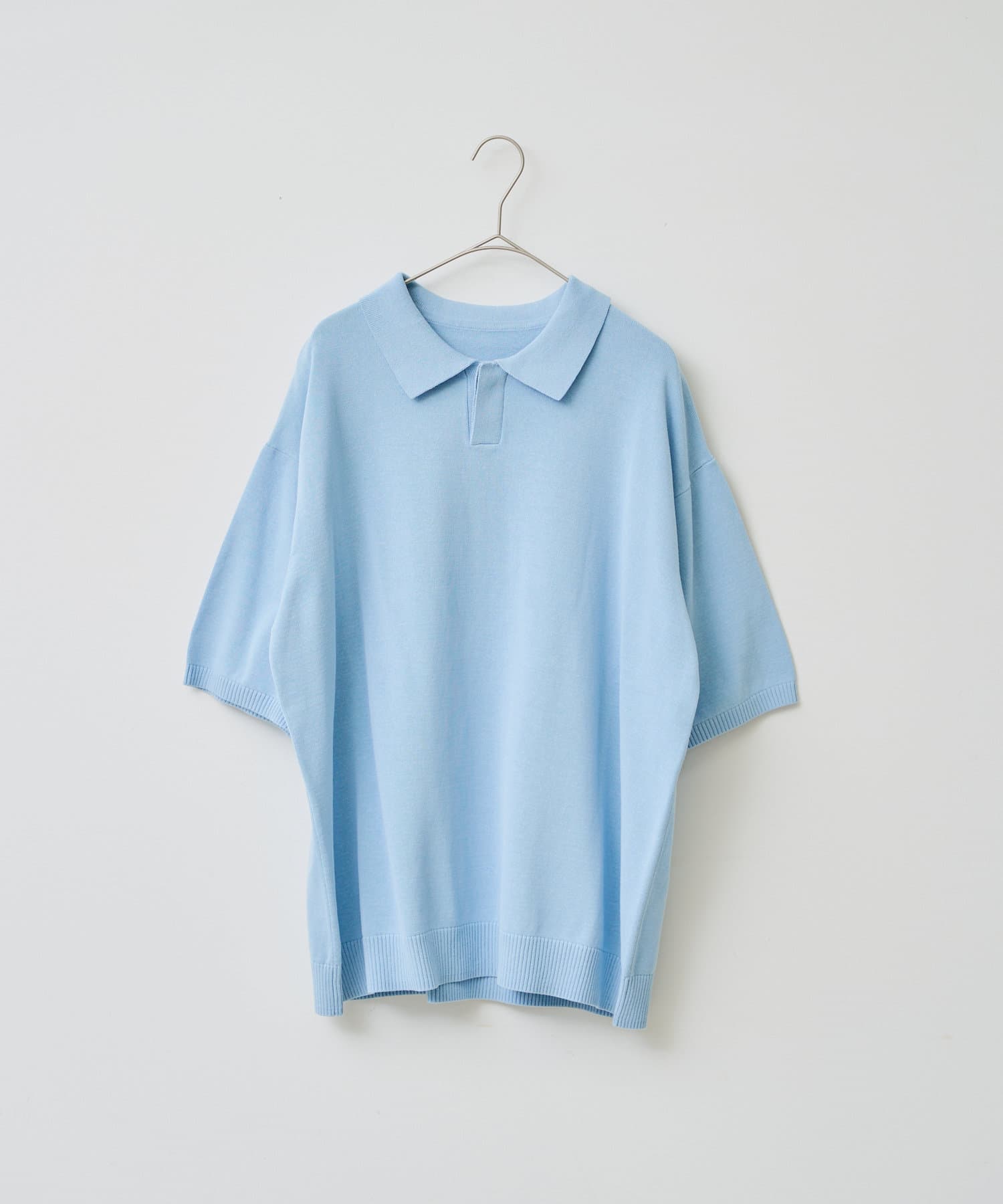 OUTLET(アウトレット) 【Kastane】【WHIMSIC】ファインニットショートスリーブポロシャツ