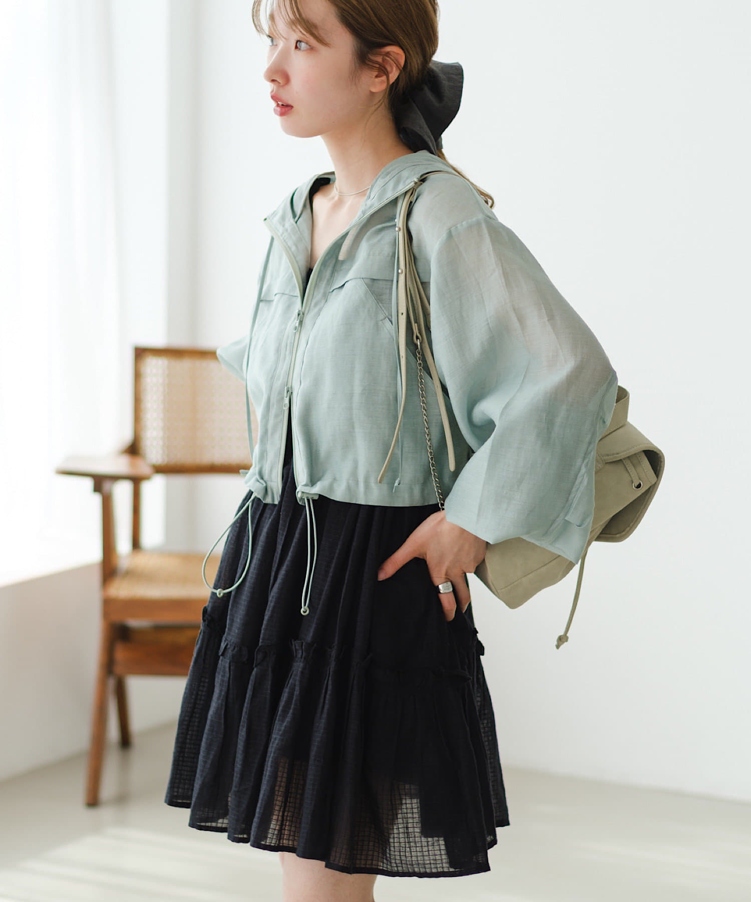 OUTLET(アウトレット) 【Kastane】シアーパーカー