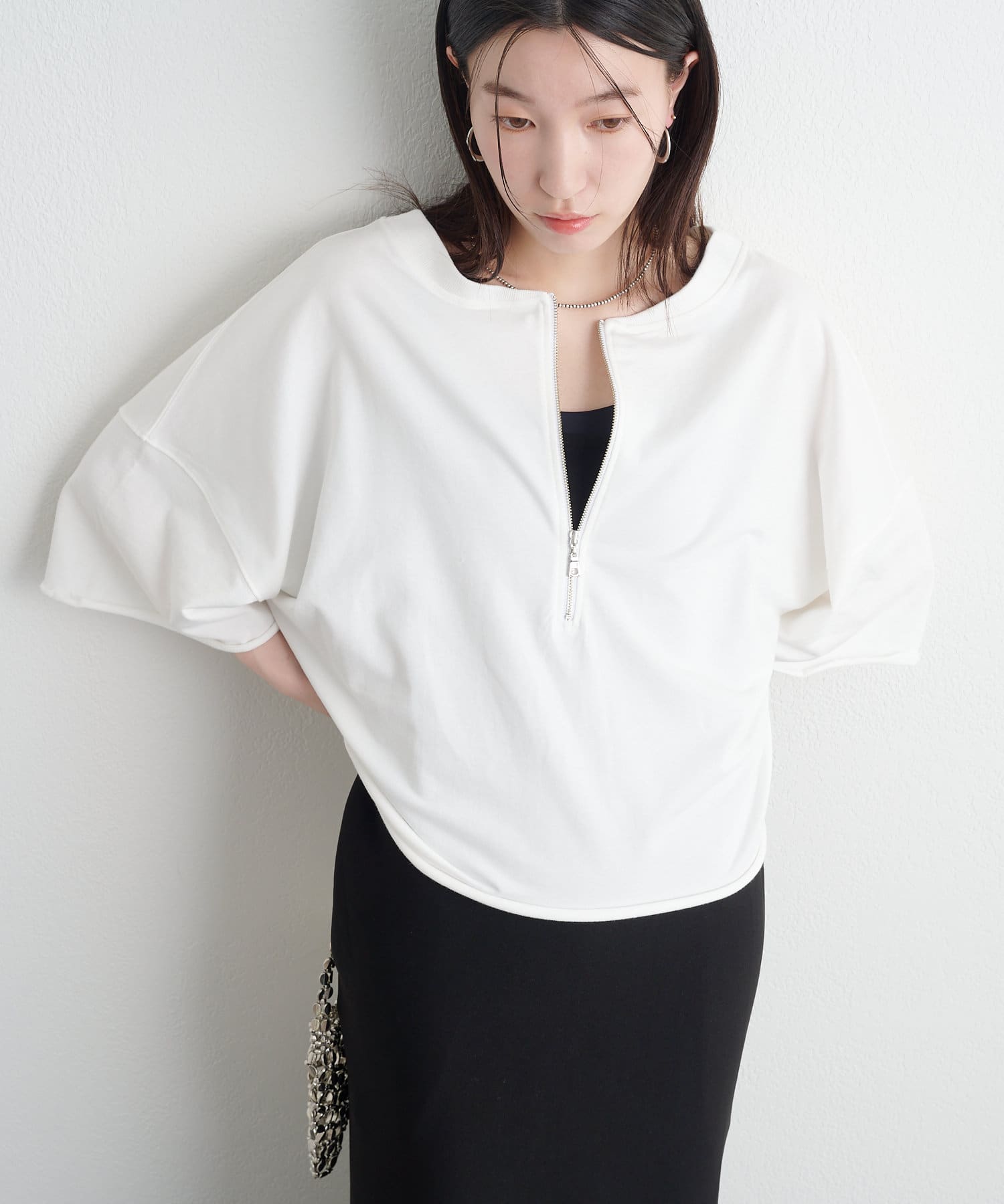 新品未使用 Omekashi オメカシ ハーフジップスウェット ハーフジップスウェット（パーカー）｜Omekashi（オメカシ）の