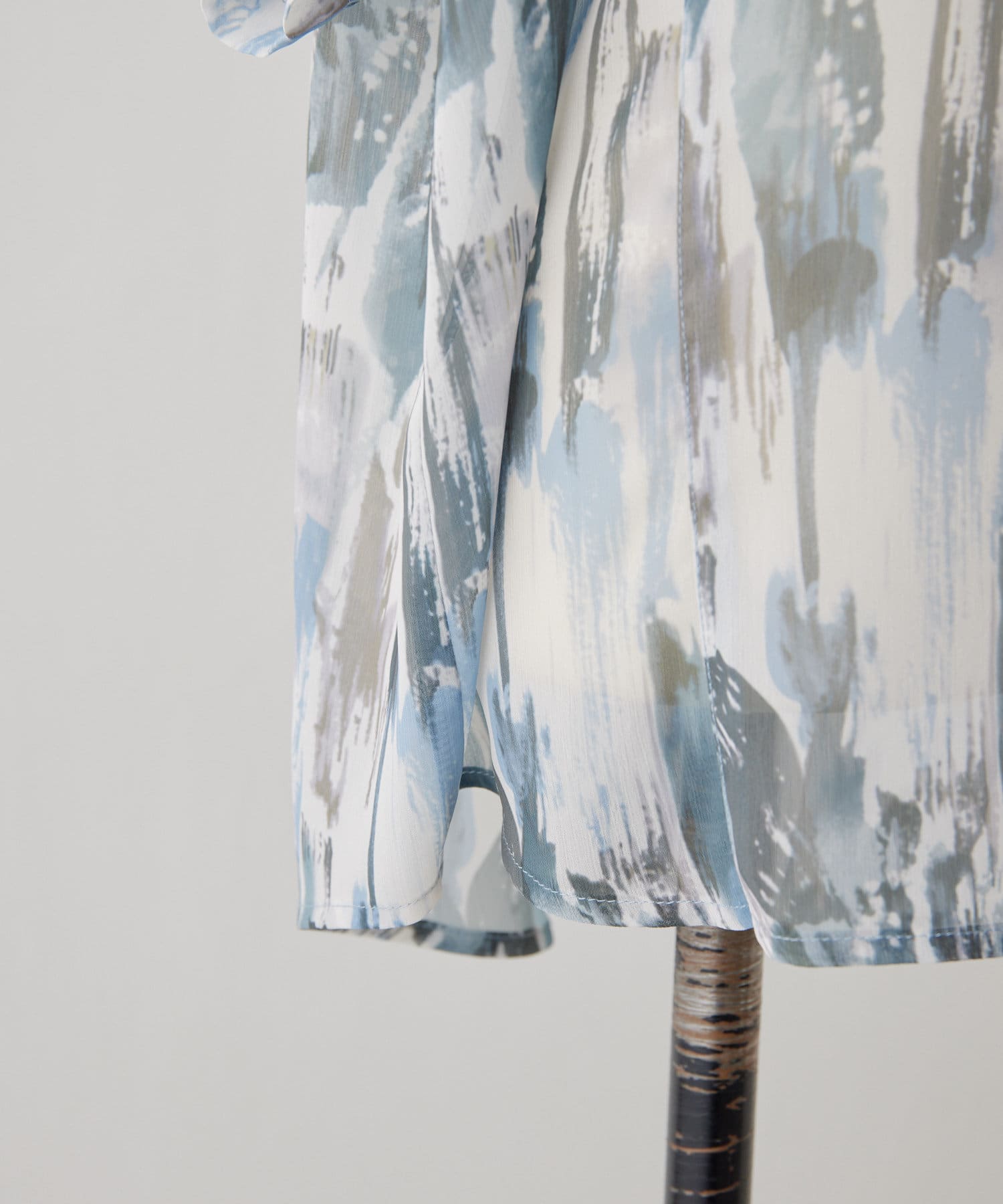 OUTLET(アウトレット) 【ear PAPILLONNER】柄シアーシャツ【SUM1 STYLE】