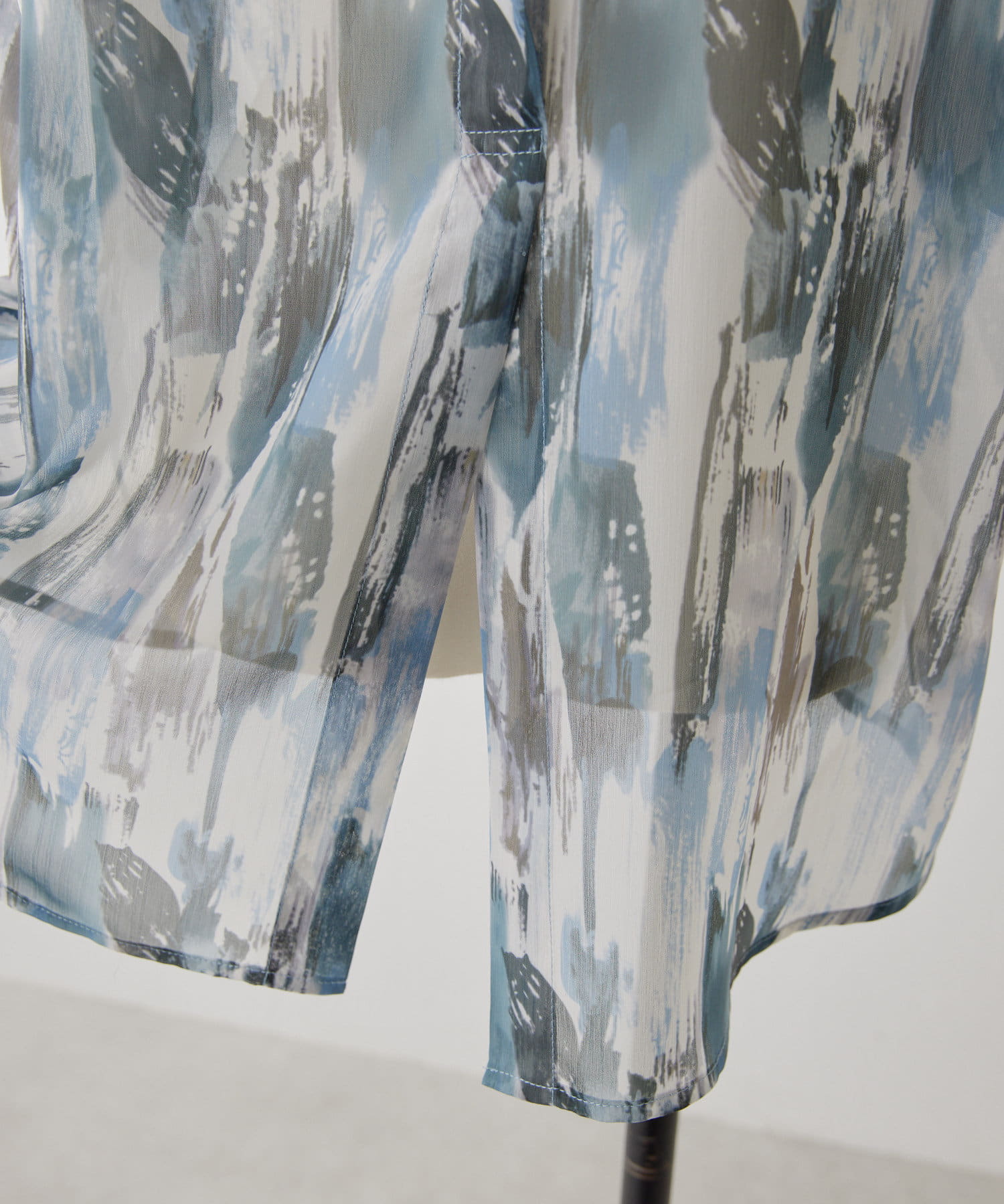 OUTLET(アウトレット) 【ear PAPILLONNER】柄シアーシャツ【SUM1 STYLE】