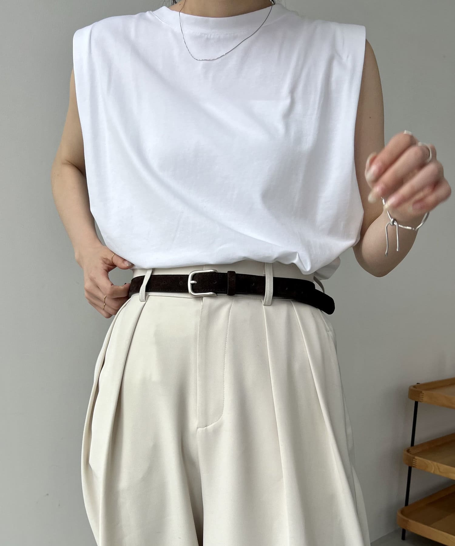 OUTLET(アウトレット) 【CAPRICIEUX LE'MAGE】スエードベルト