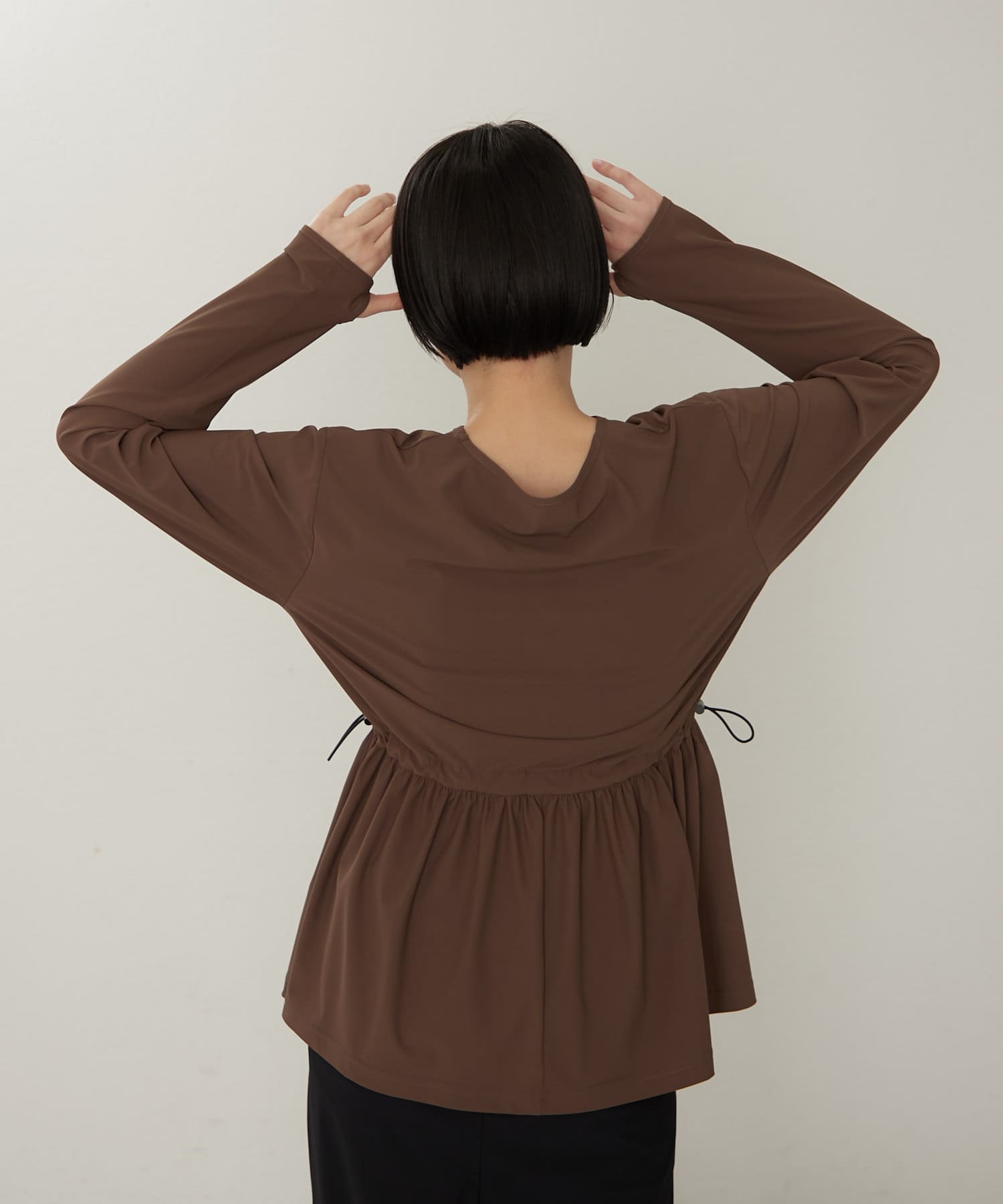 OUTLET(アウトレット) 【earthy_】ペプラムラッシュガード