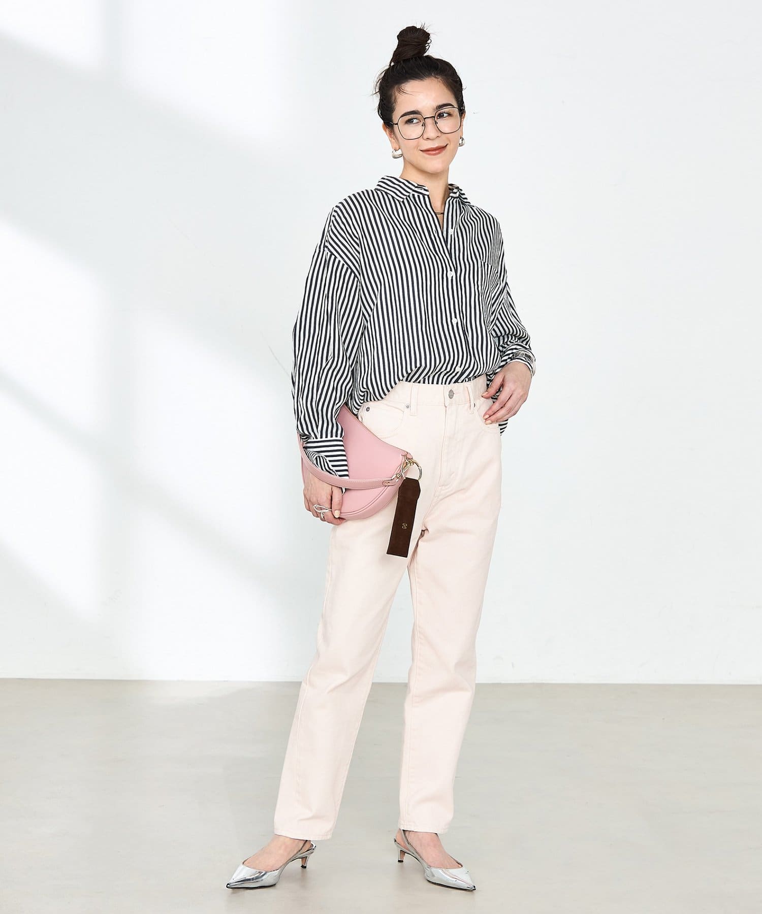 ノーリーズソフィ 2025SS今期完売品タンブラーストライプ3WAYシャツ NOLLEY'S｜タンブラーストライプ3WAYシャツ | Rakuten Fashion