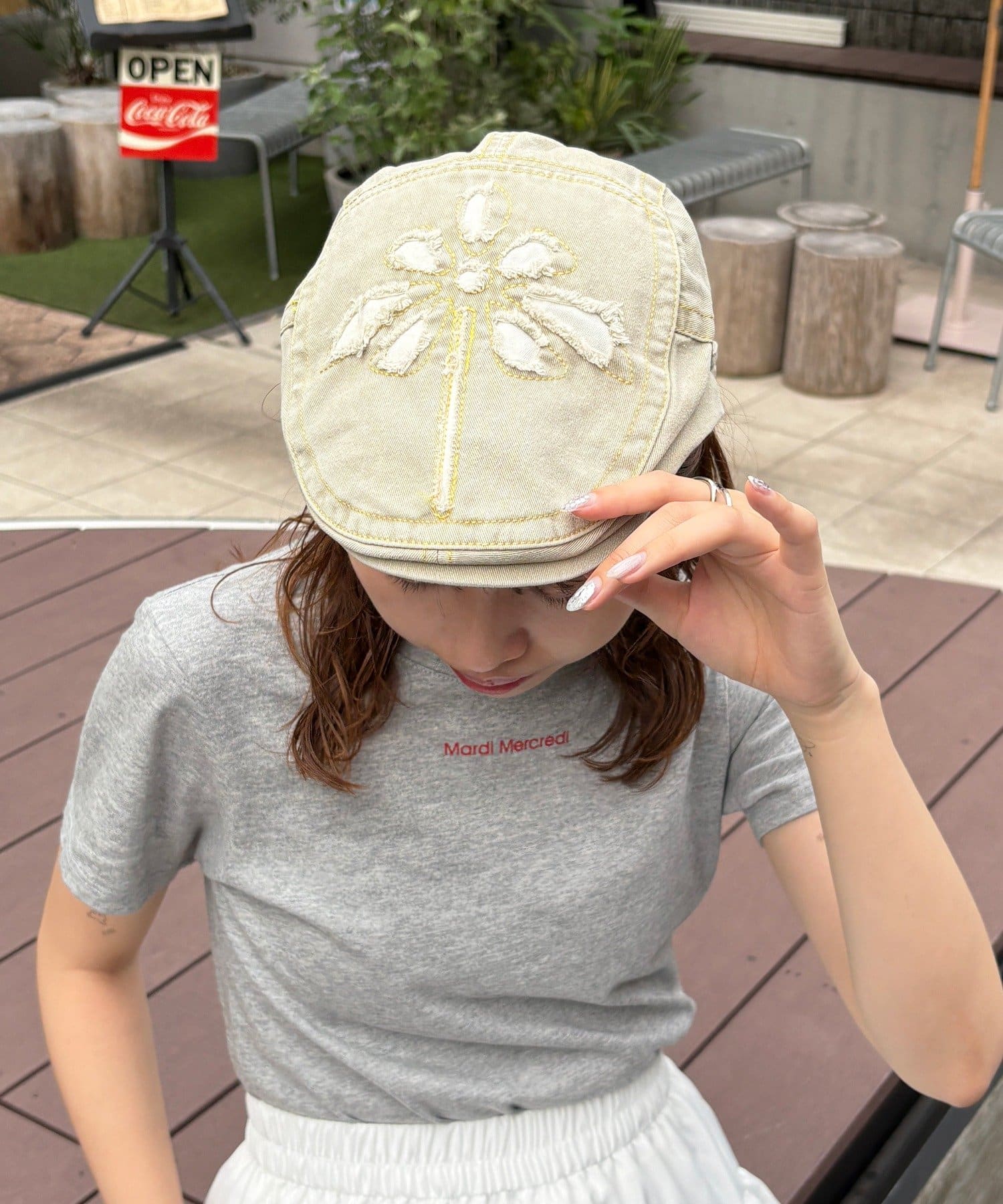 フラワーハンチングキャップ | Lattice(ラティス)レディース | PAL