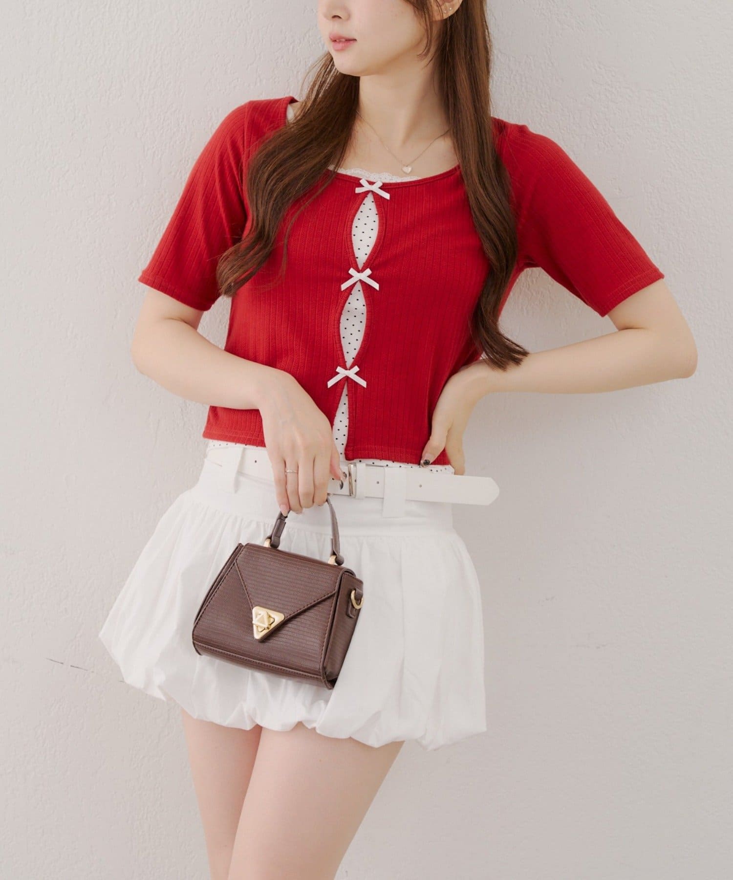 NICE CLAUP / OLIVE des OLIVE OUTLET(ナイスクラップ  / オリーブ デ オリーブ アウトレット) 2セットitem【RMAF】テレコT&キャミset