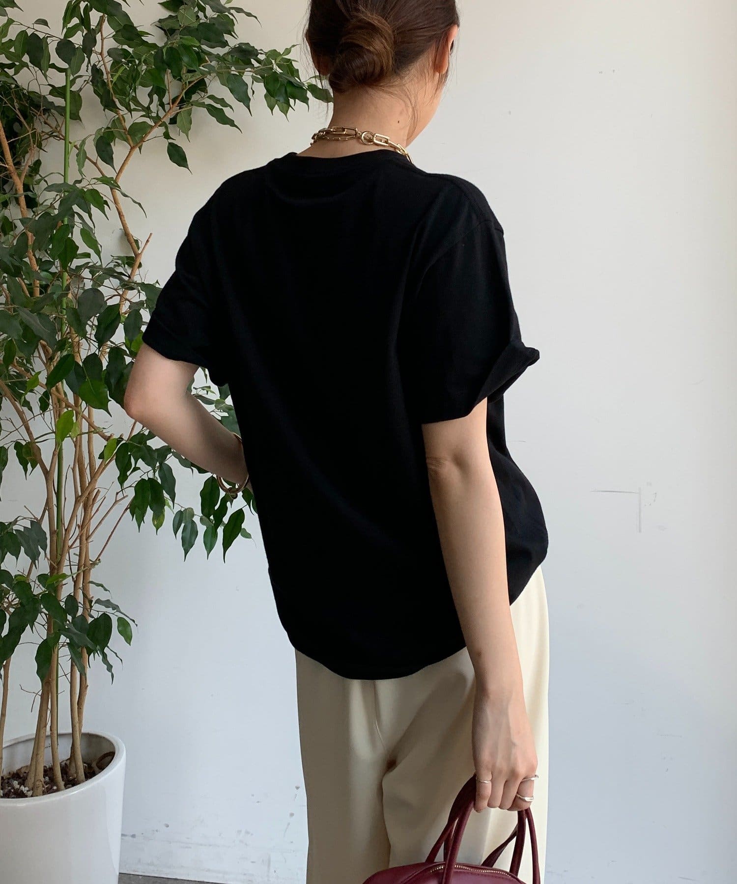 DOUDOU(ドゥドゥ) 【WEB限定】ロゴペイントTEE