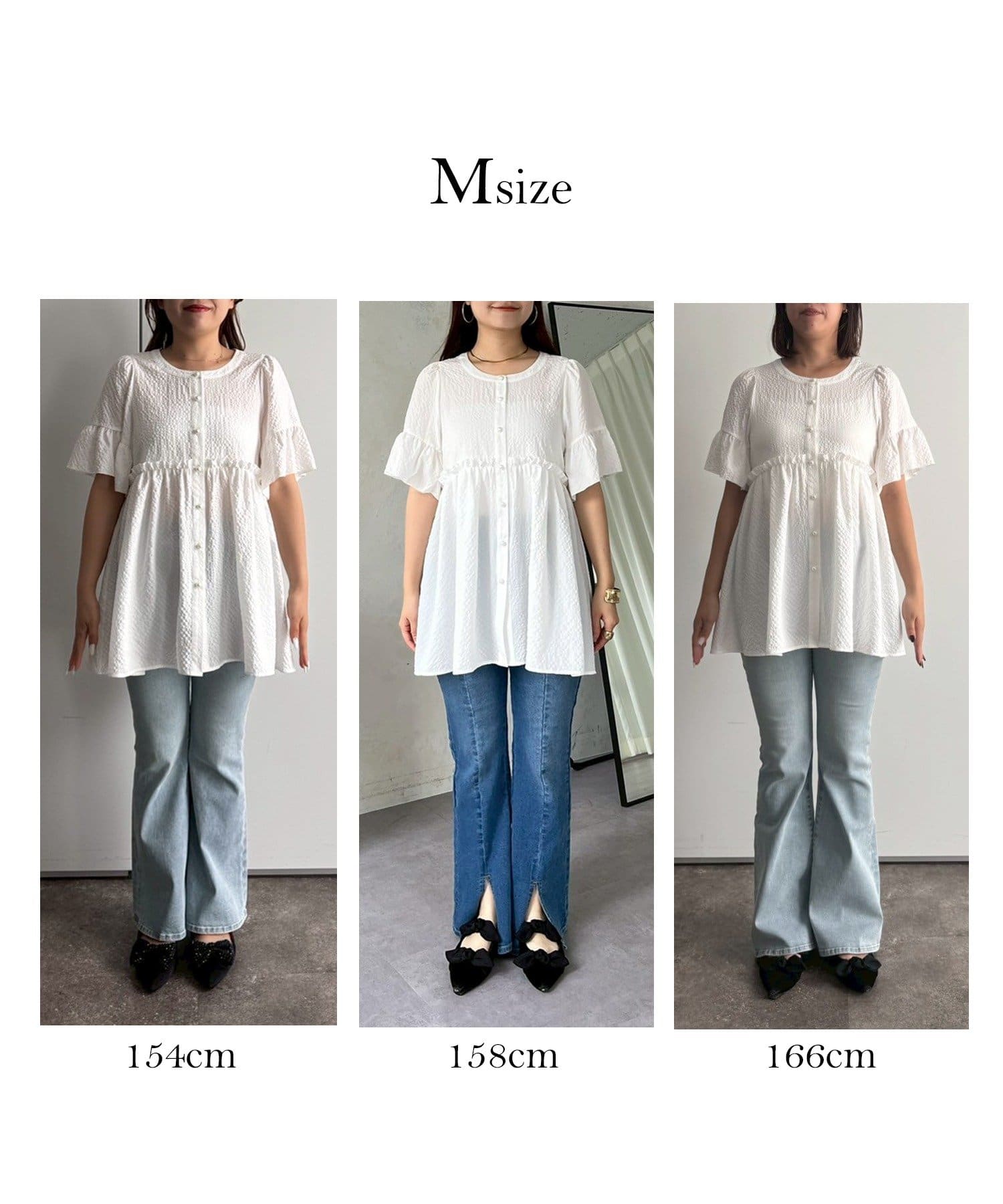 プロズヴェール　パールフリルギャザーペプラムロンT ブラックL prose verse tシャツ パールフリルギャザーペプラムロンT