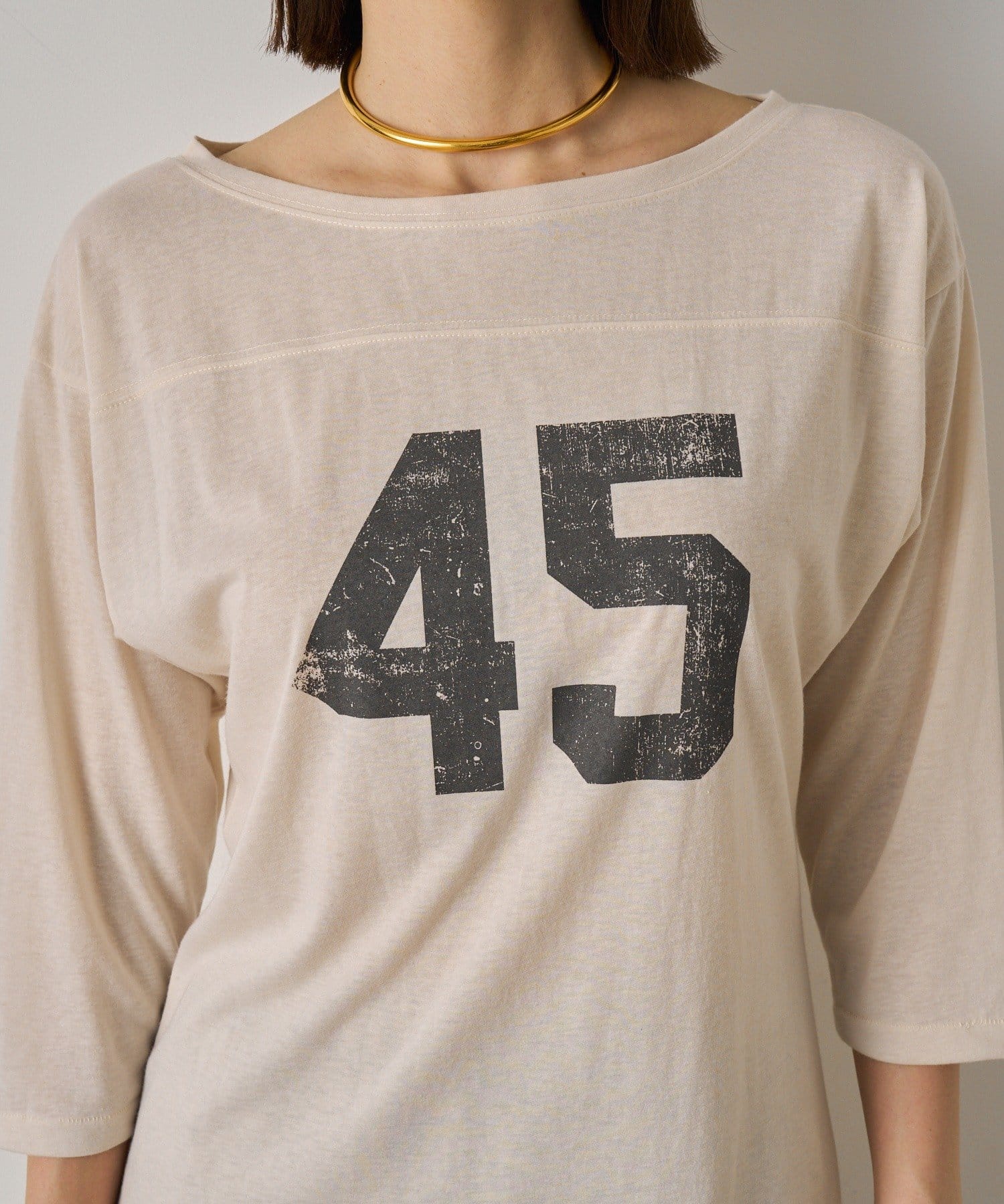 LOUNGEDRESS(ラウンジドレス) フットボールTシャツ
