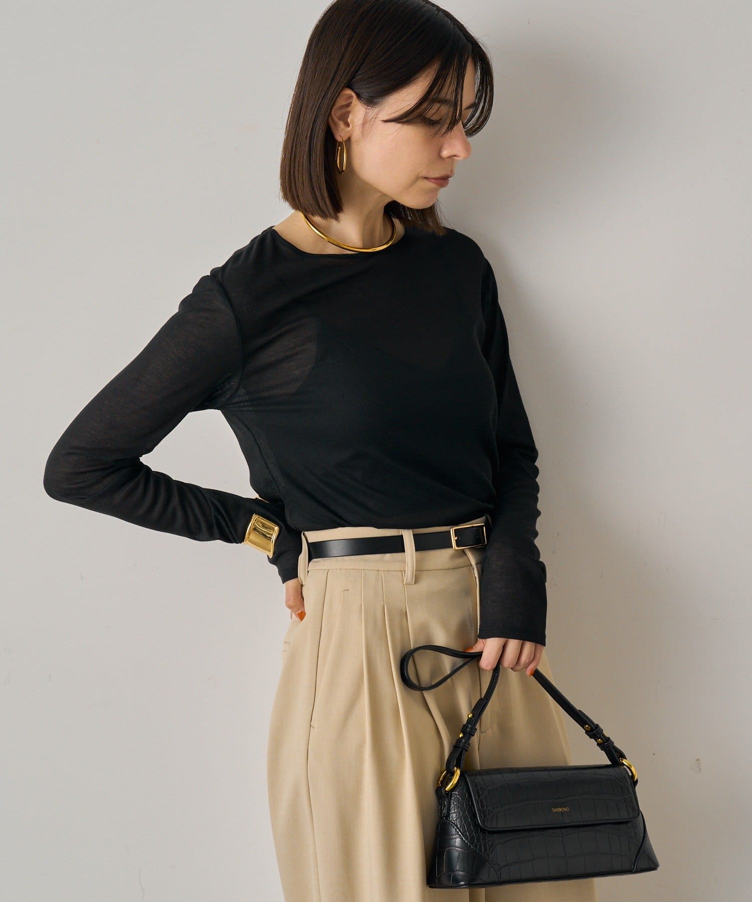LOUNGEDRESS(ラウンジドレス) シアーコンパクトロンT