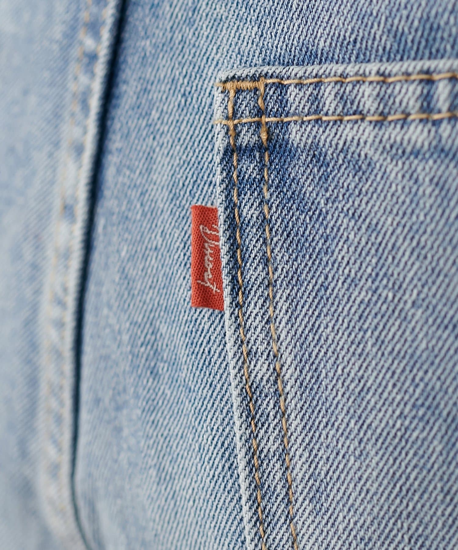 DISCOAT(ディスコート) 【スタイル爆盛れ◎/選べる6サイズ展開】USコットンデニムセミフレアパンツ