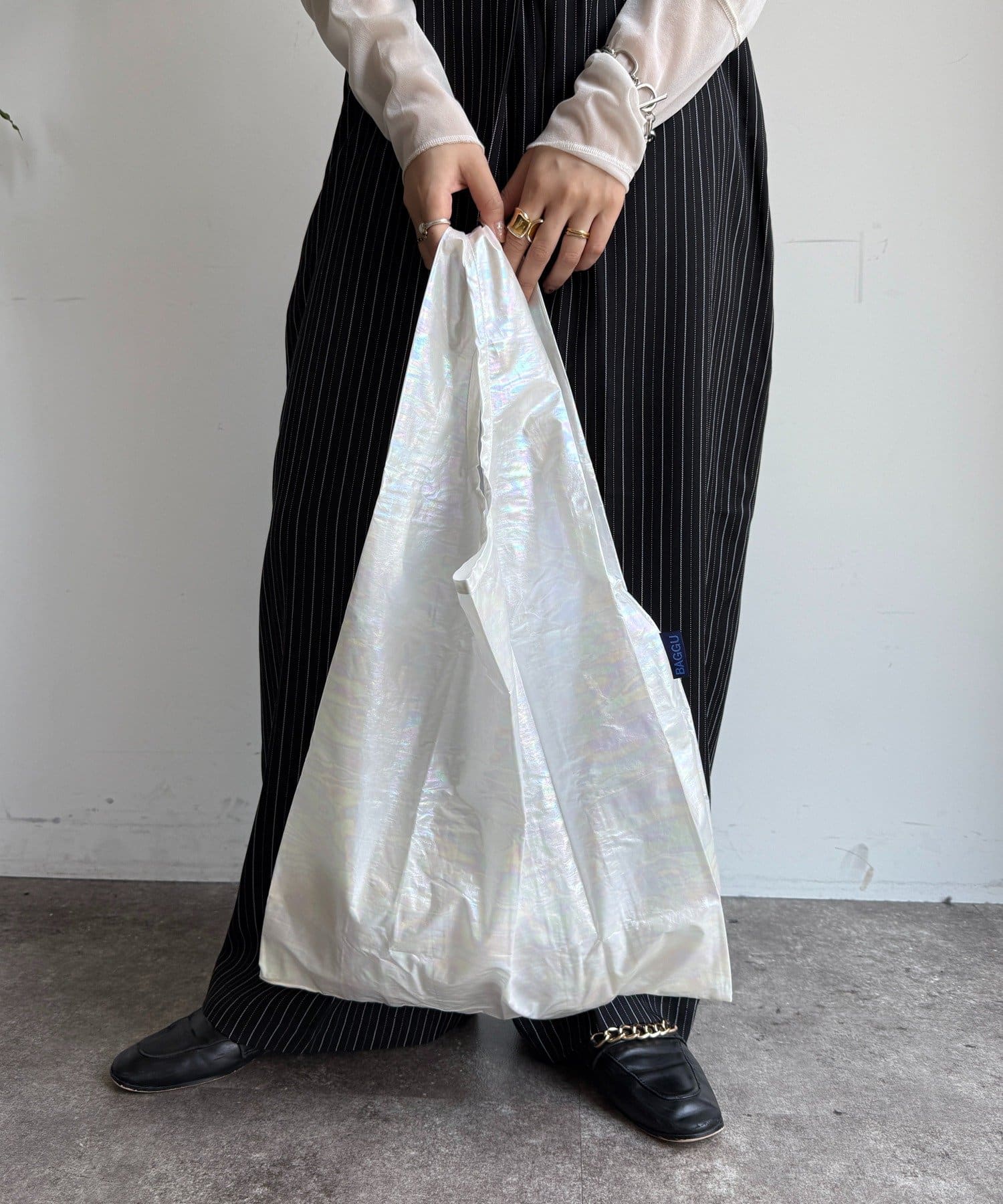 DOUDOU(ドゥドゥ) 25HO STANDARD BAGGU メタリック