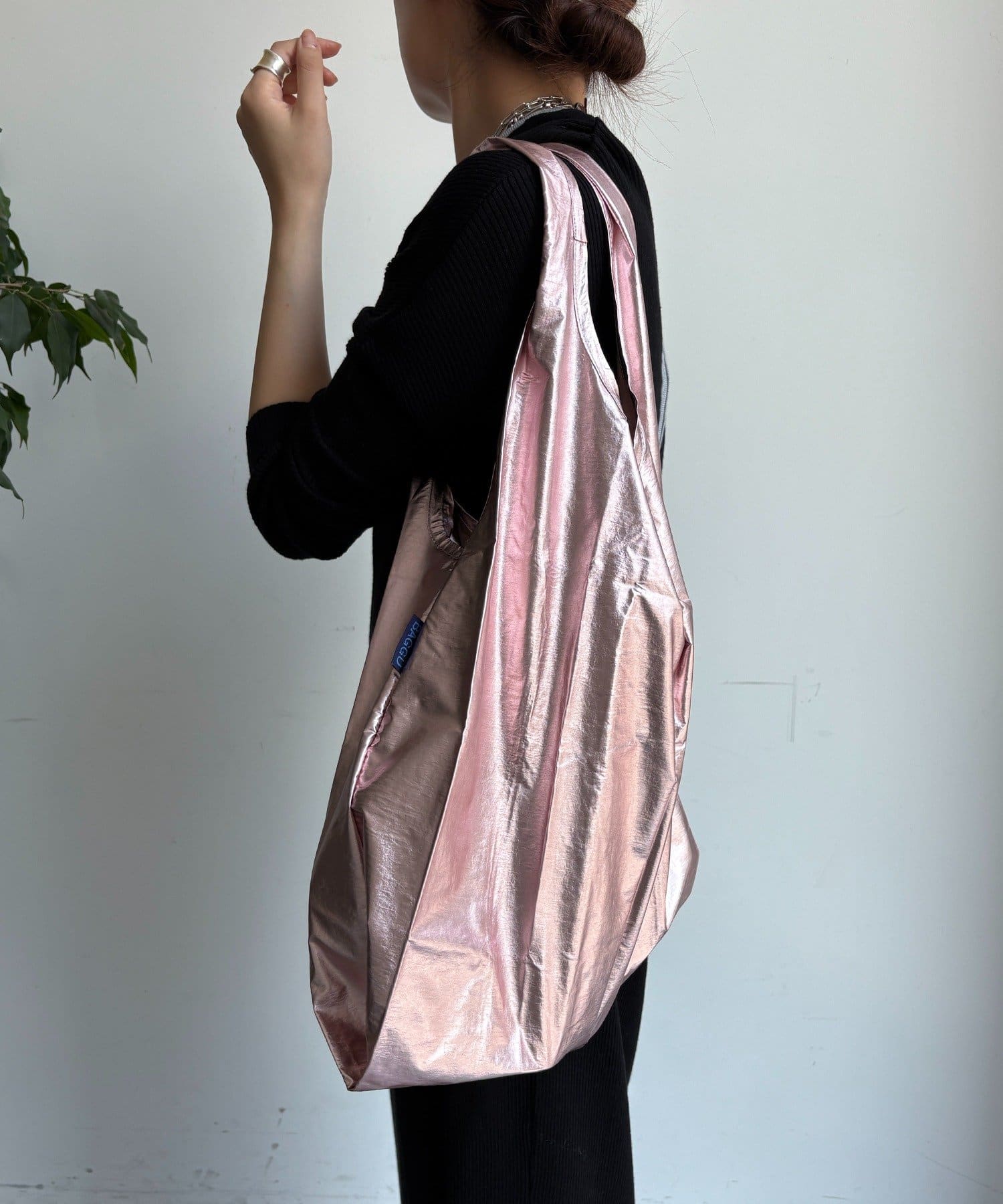 DOUDOU(ドゥドゥ) 25HO STANDARD BAGGU メタリック