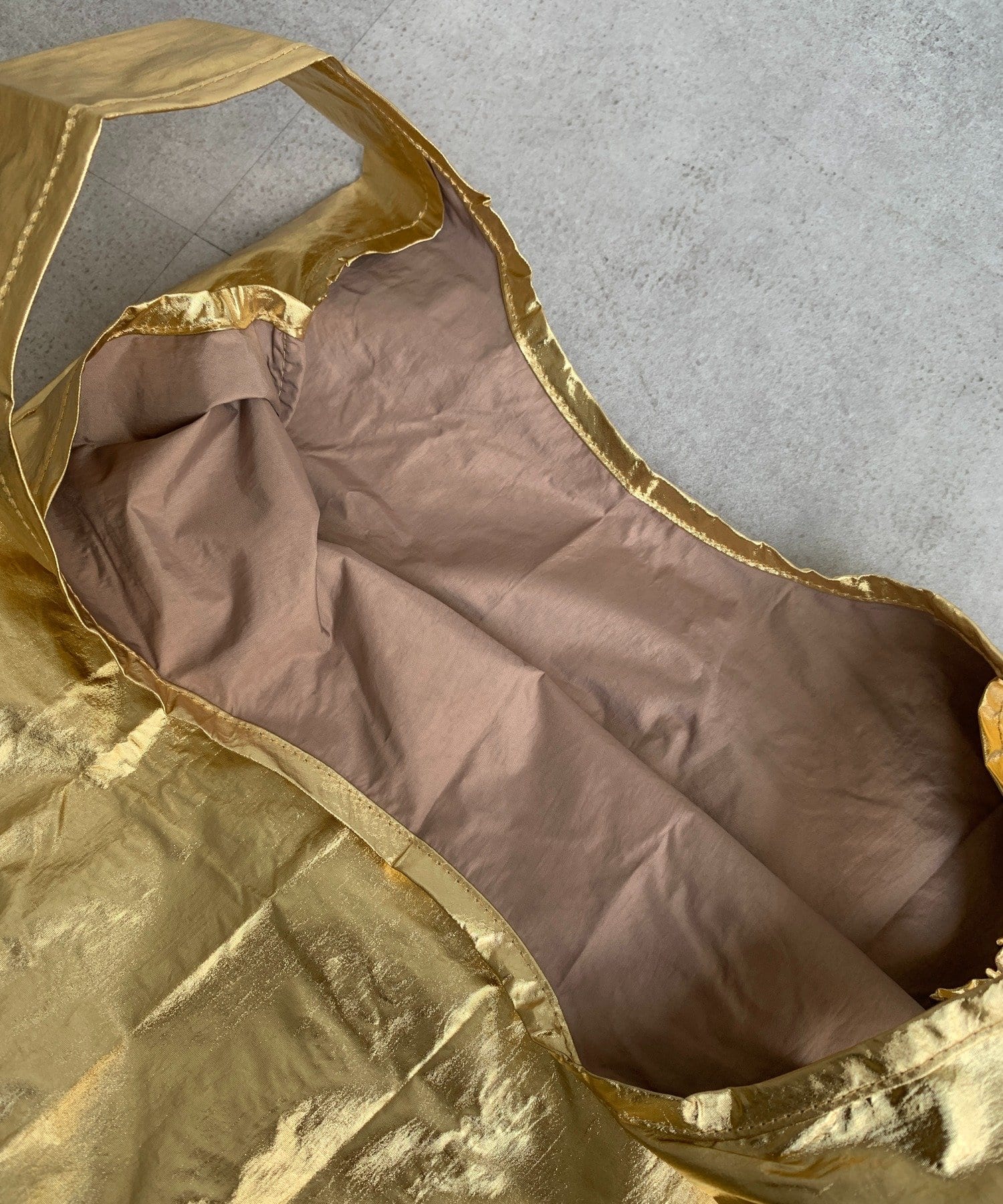 DOUDOU(ドゥドゥ) 25HO BABY BAGGU メタリック