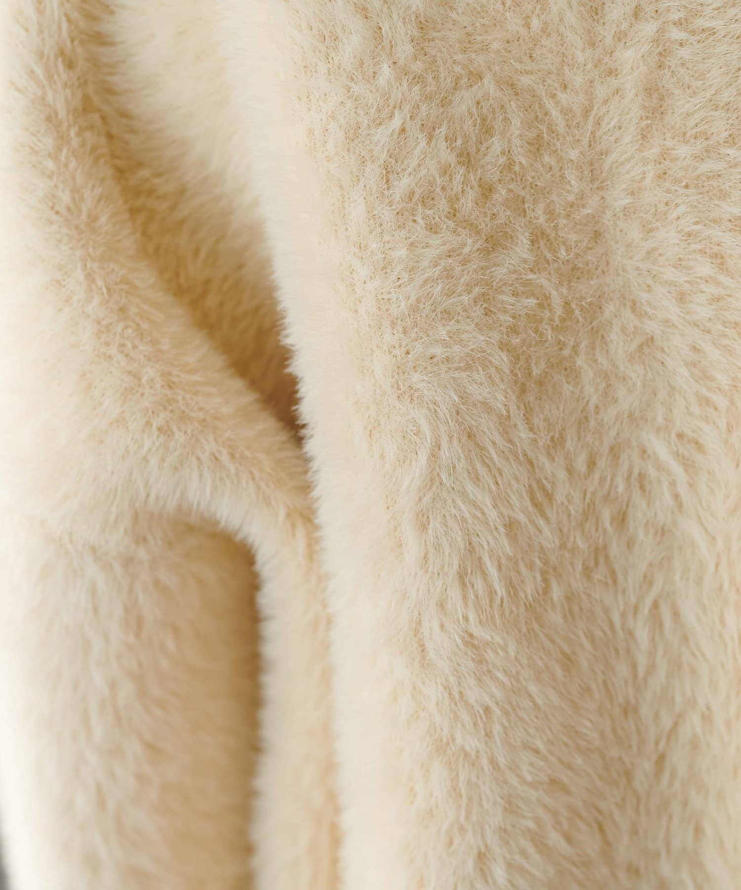 DISCOAT(ディスコート) ミンクライクカーディガン