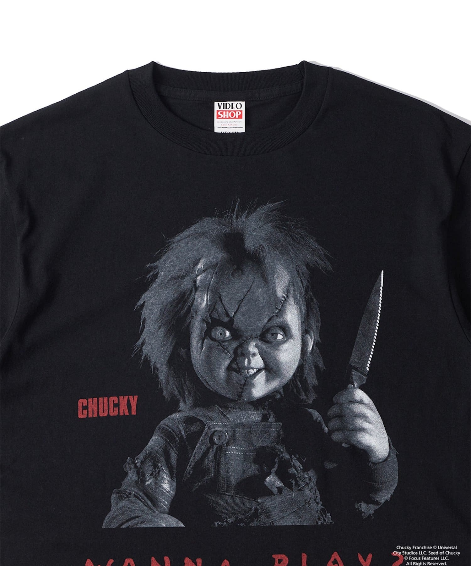 WHO’S WHO gallery(フーズフーギャラリー) 【VIDEOSHOP】CHUCKY / チャッキー TEE
