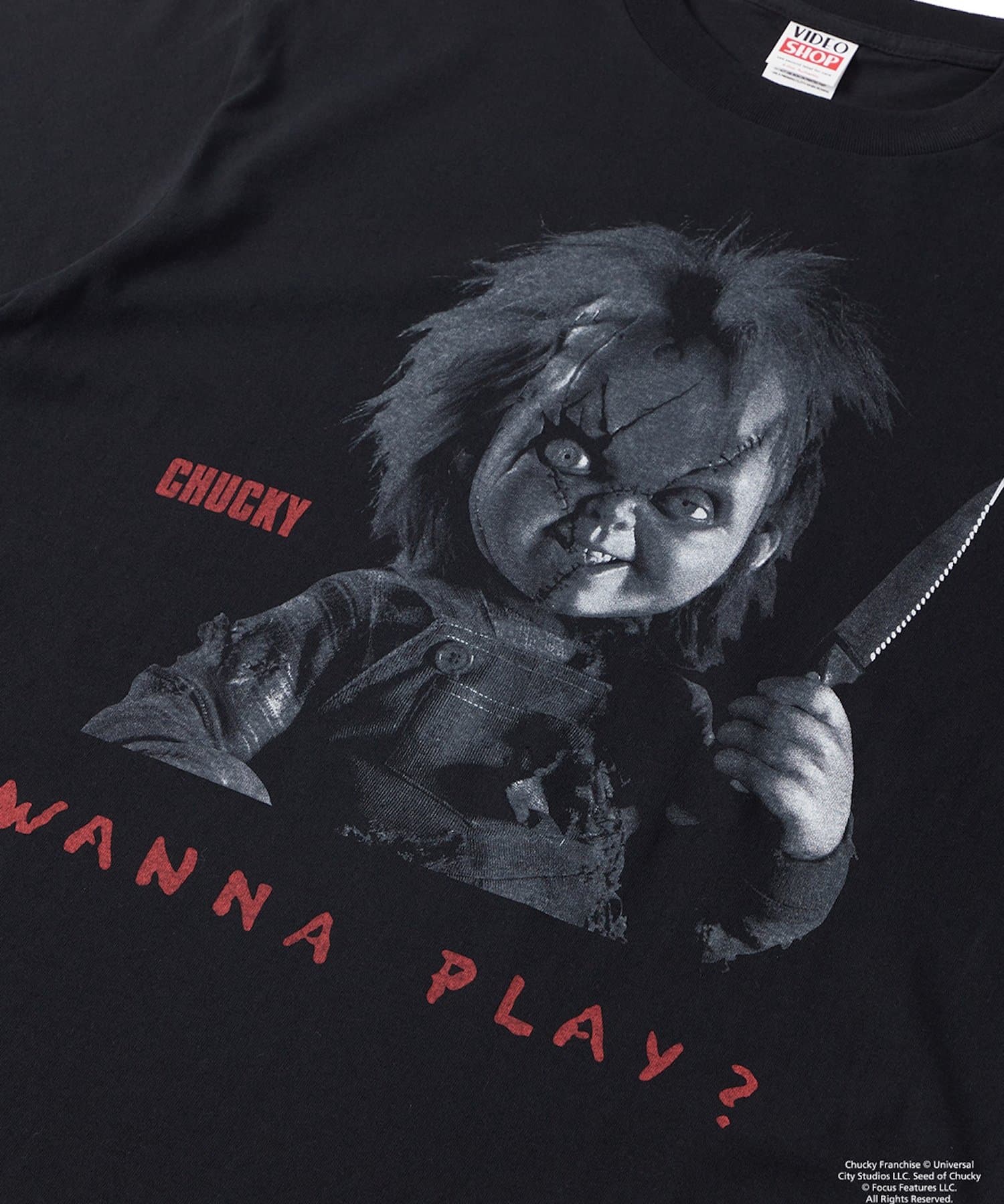 WHO’S WHO gallery(フーズフーギャラリー) 【VIDEOSHOP】CHUCKY / チャッキー TEE