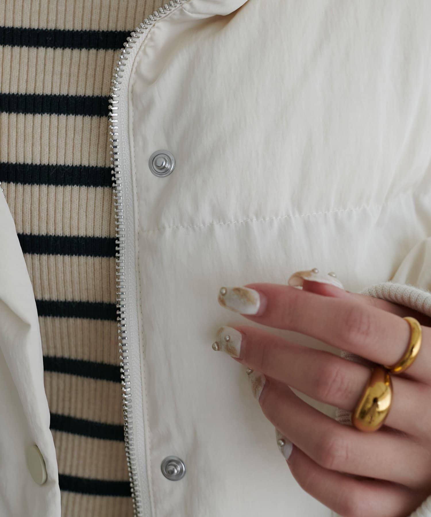 DISCOAT(ディスコート) 【軽やか&防寒】機能中綿ショートブルゾン